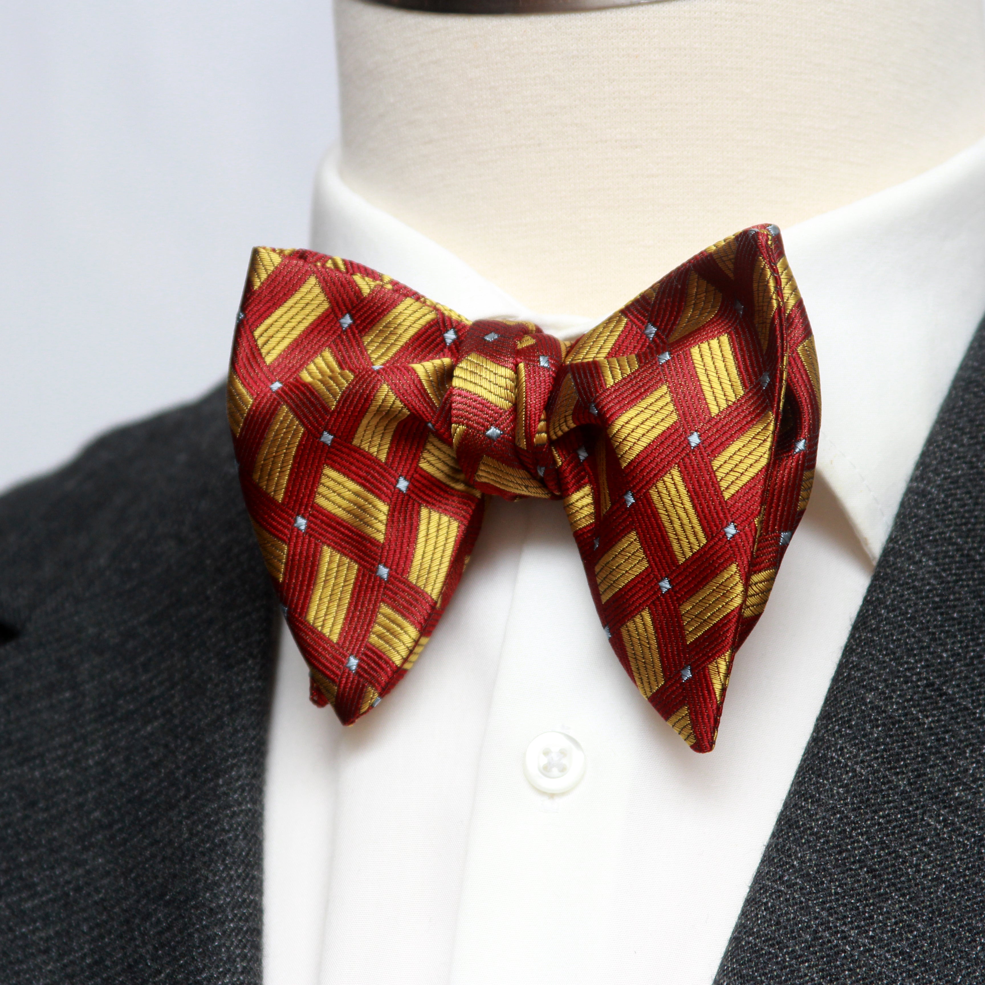 Men's Large Silk Bow Tie