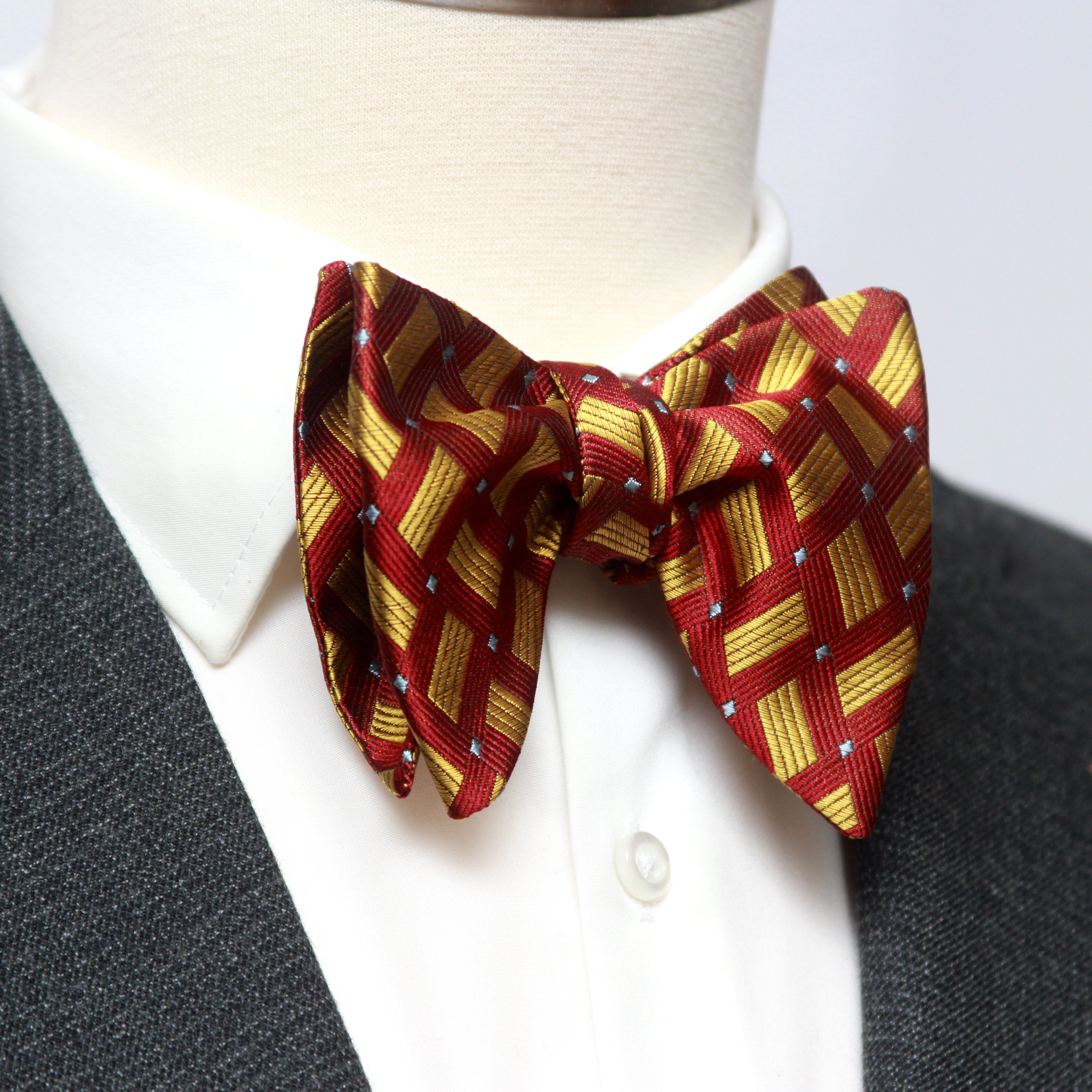 Men's Large Silk Bow Tie