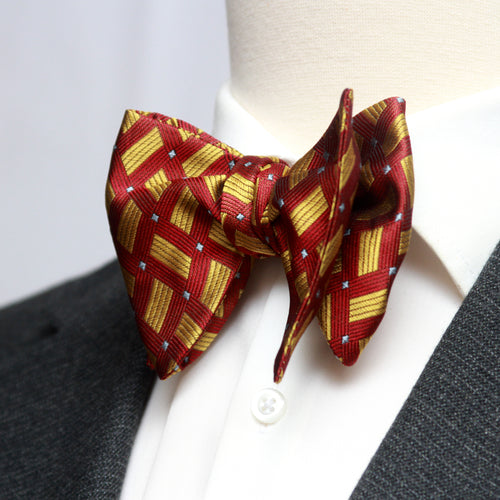 Men's Large Silk Bow Tie