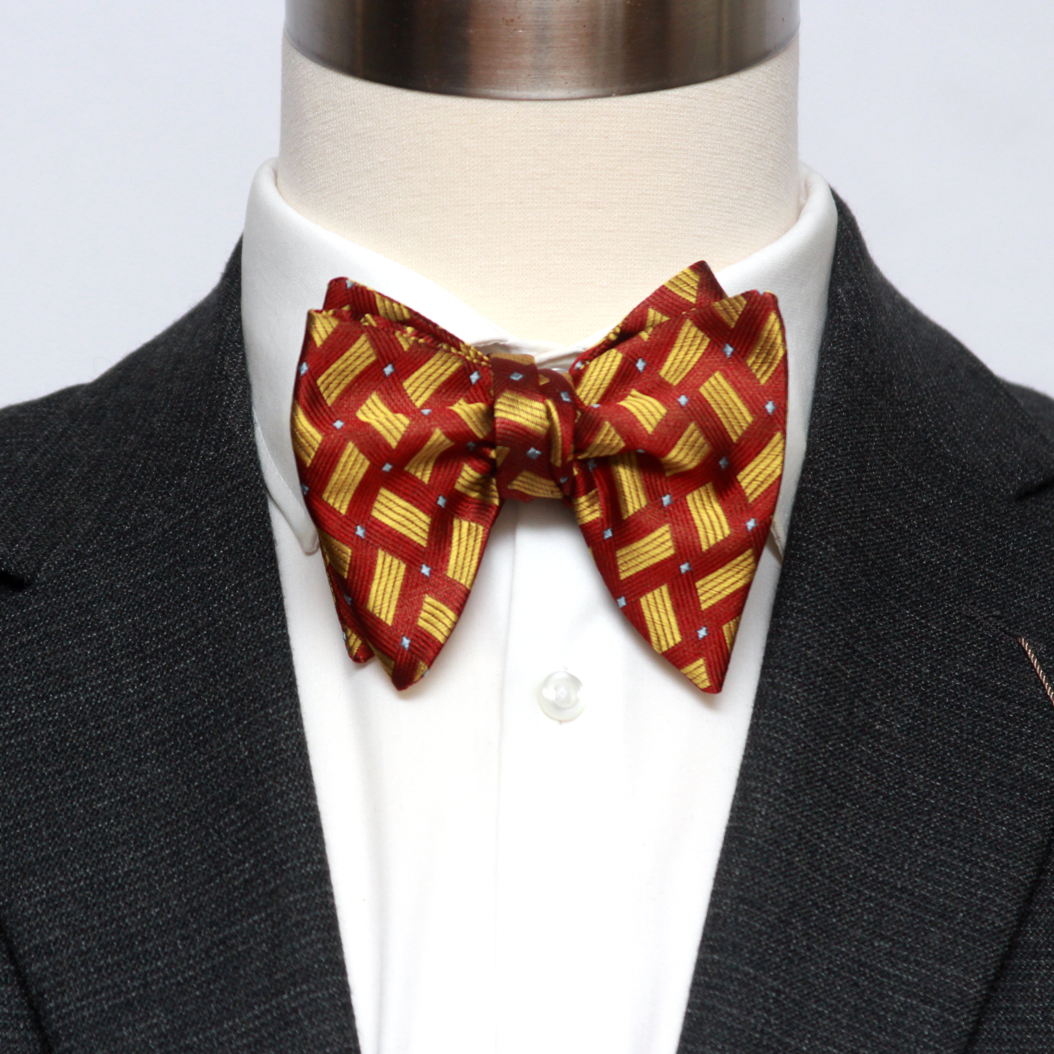 Men's Large Silk Bow Tie