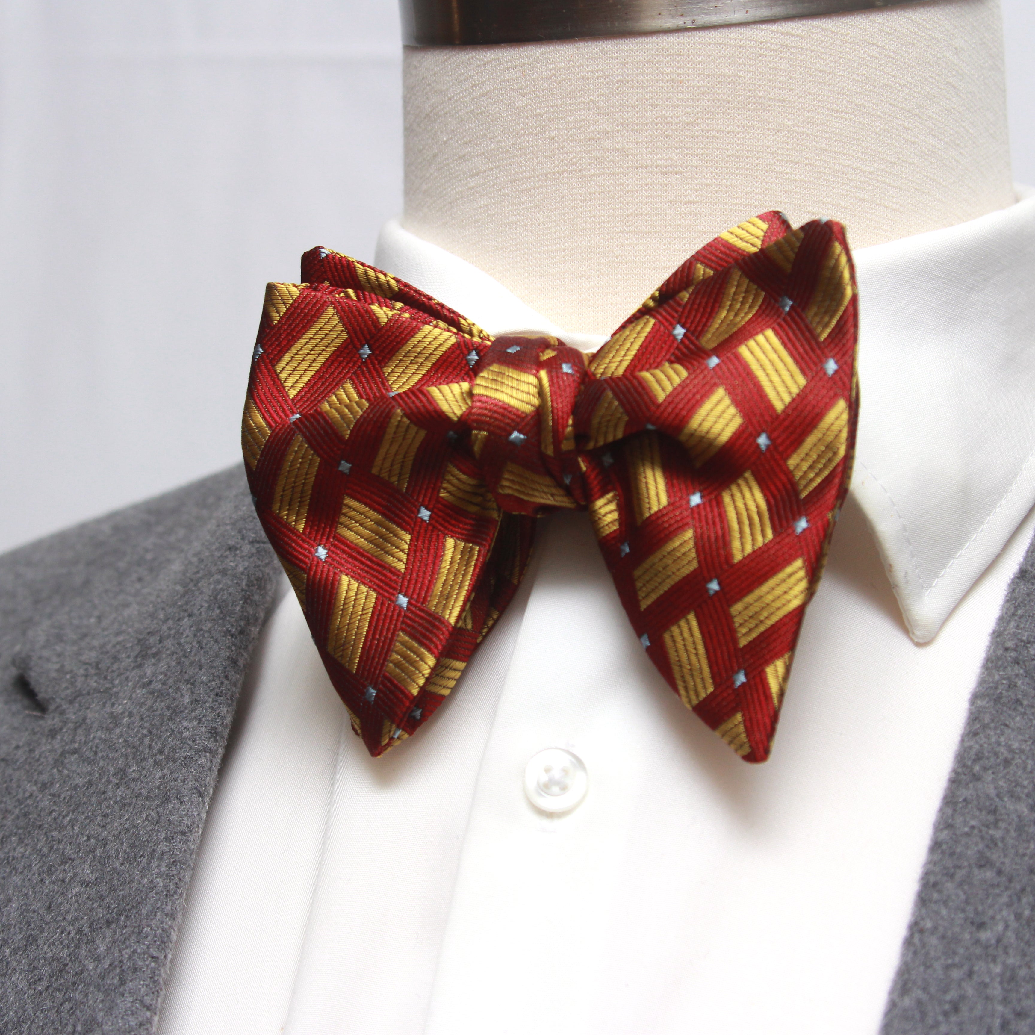 Men's Large Silk Bow Tie