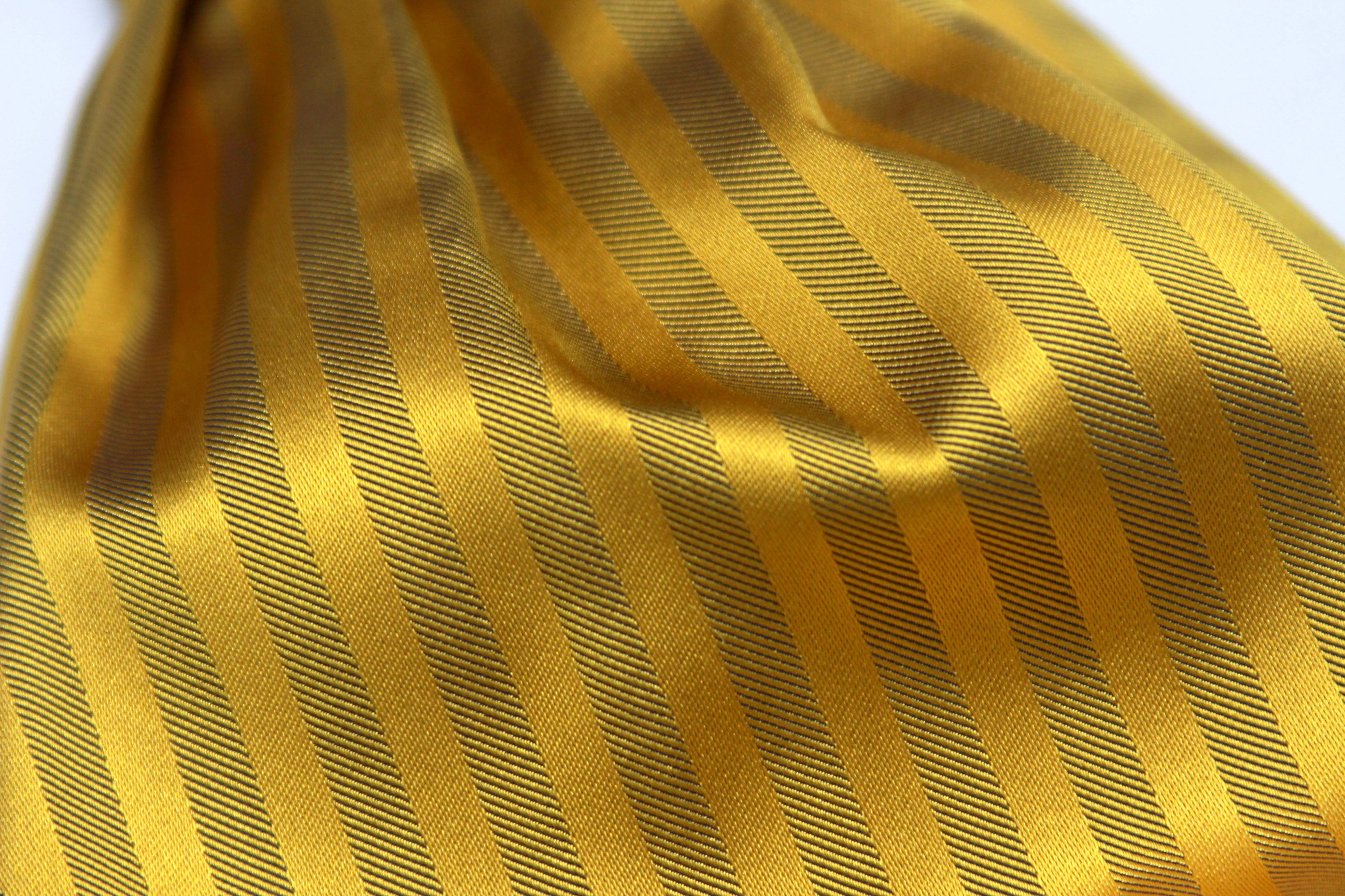 Gold Silk Cravat Ascot