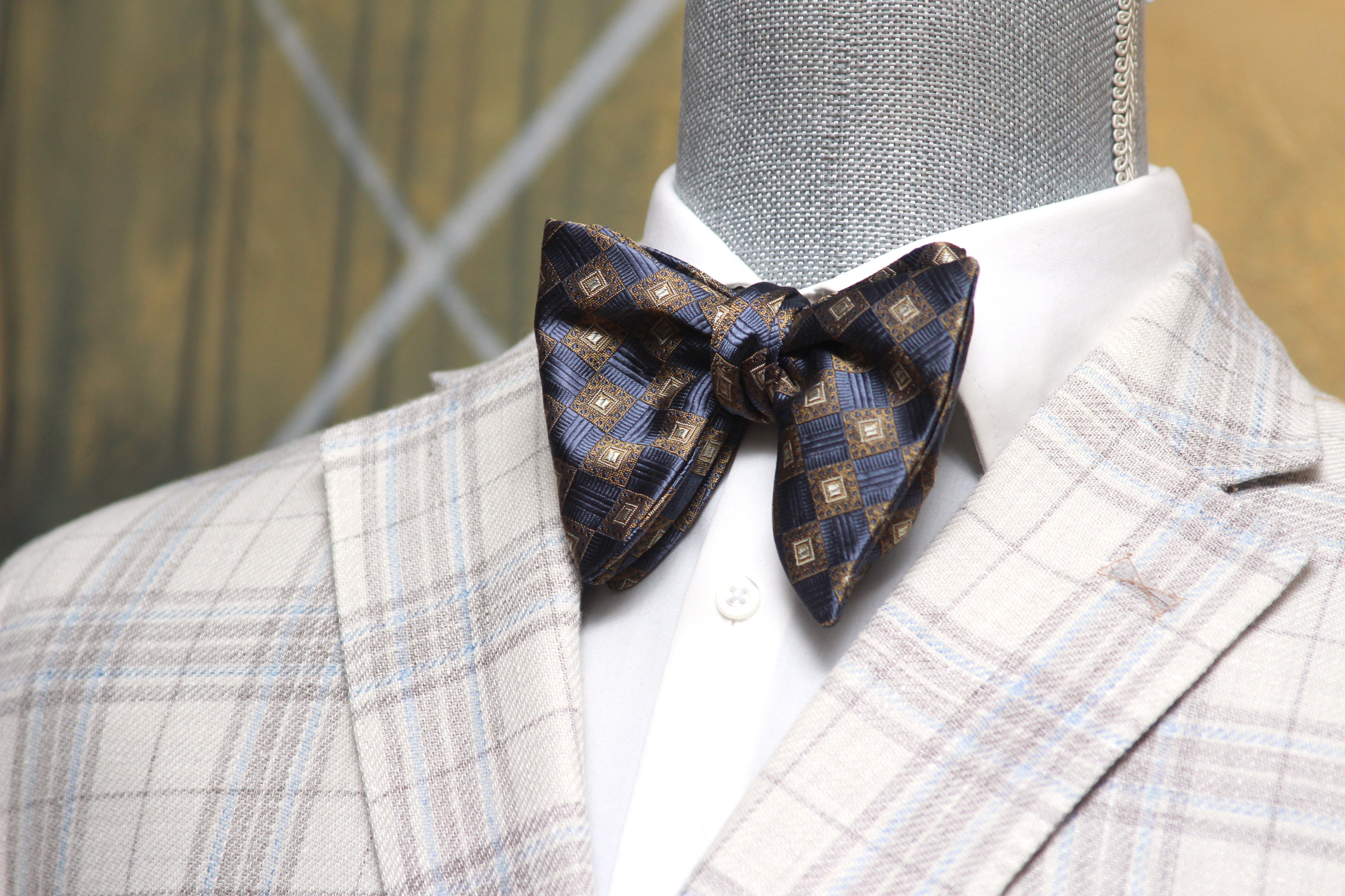 Large Silk Bow Tie