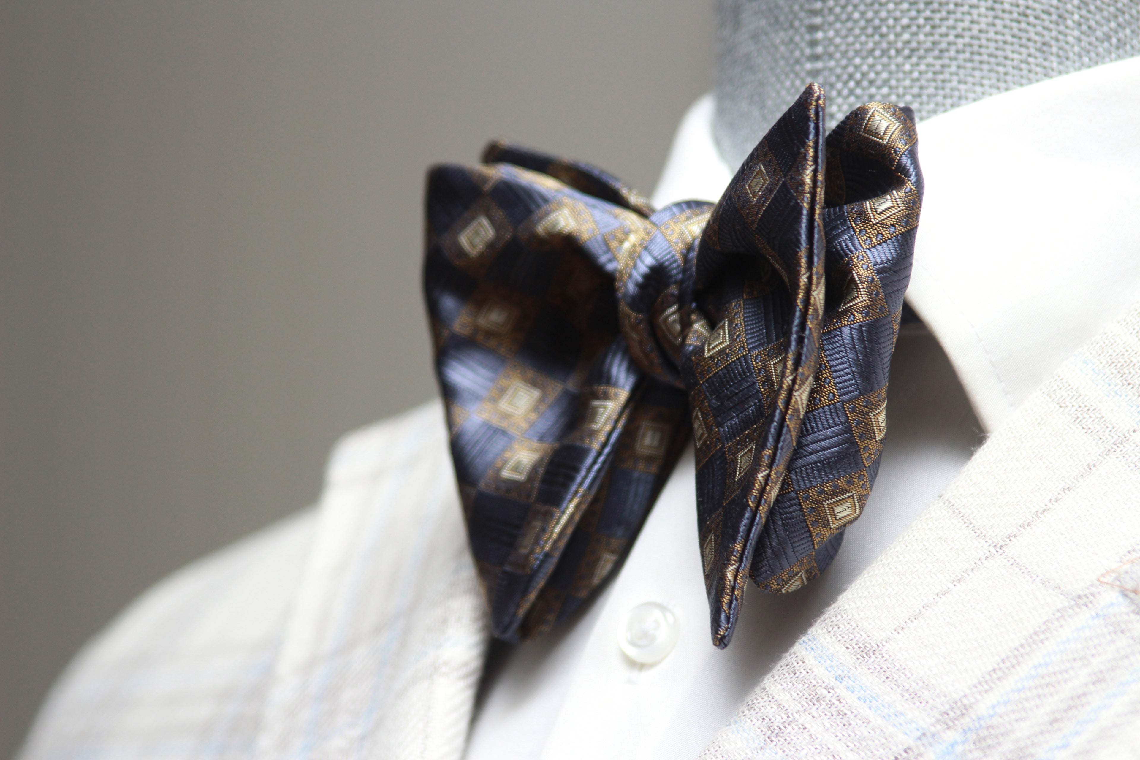 Large Silk Bow Tie