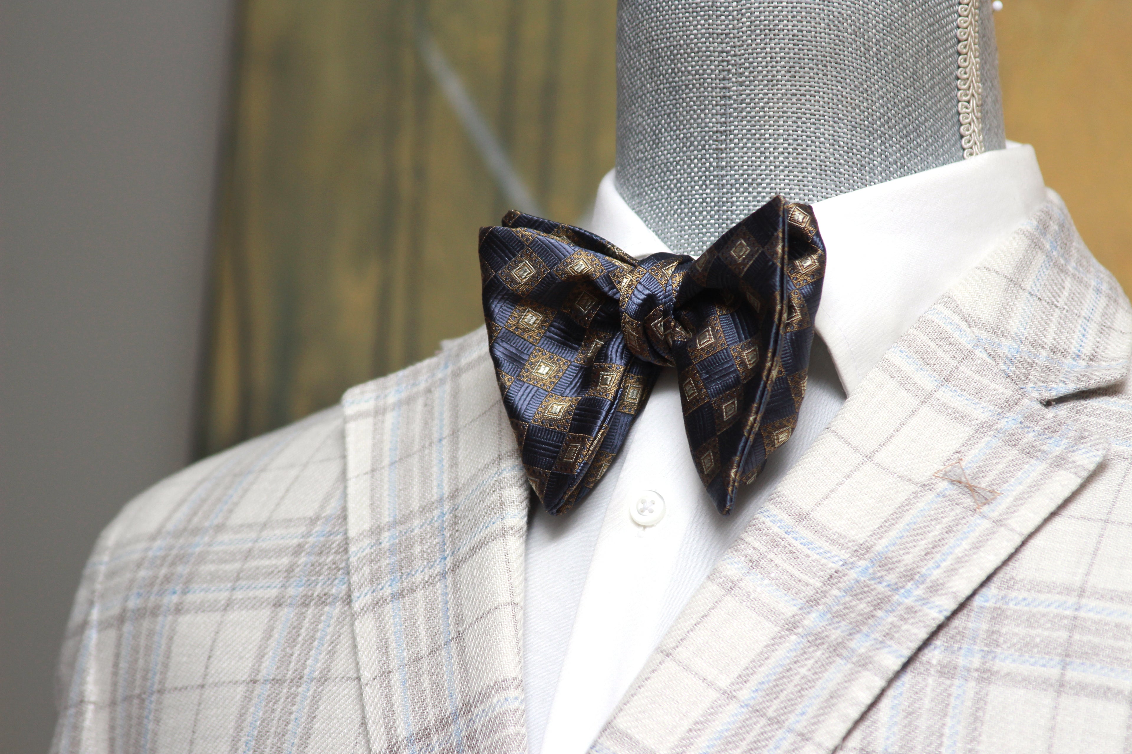 Large Silk Bow Tie