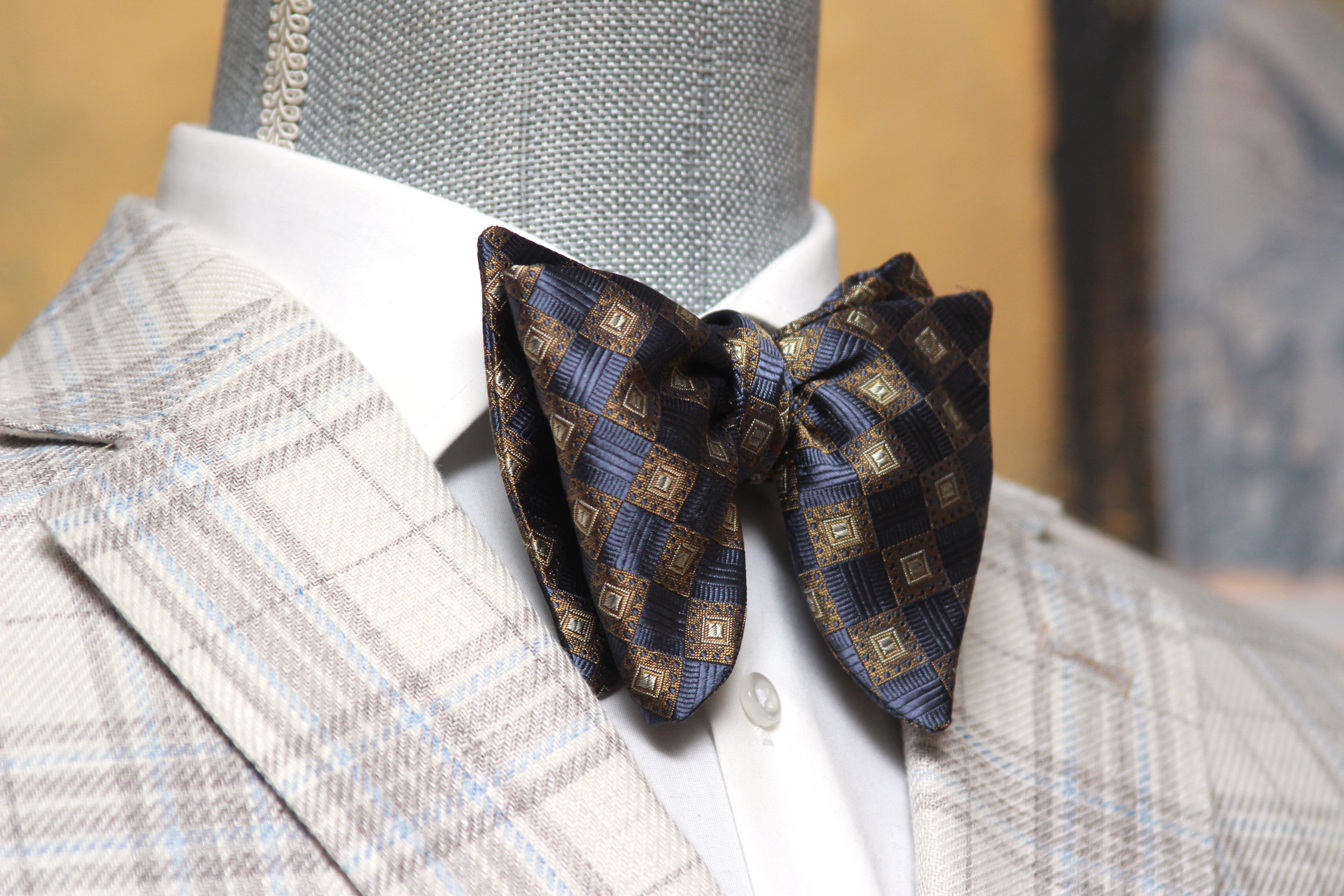 Large Silk Bow Tie
