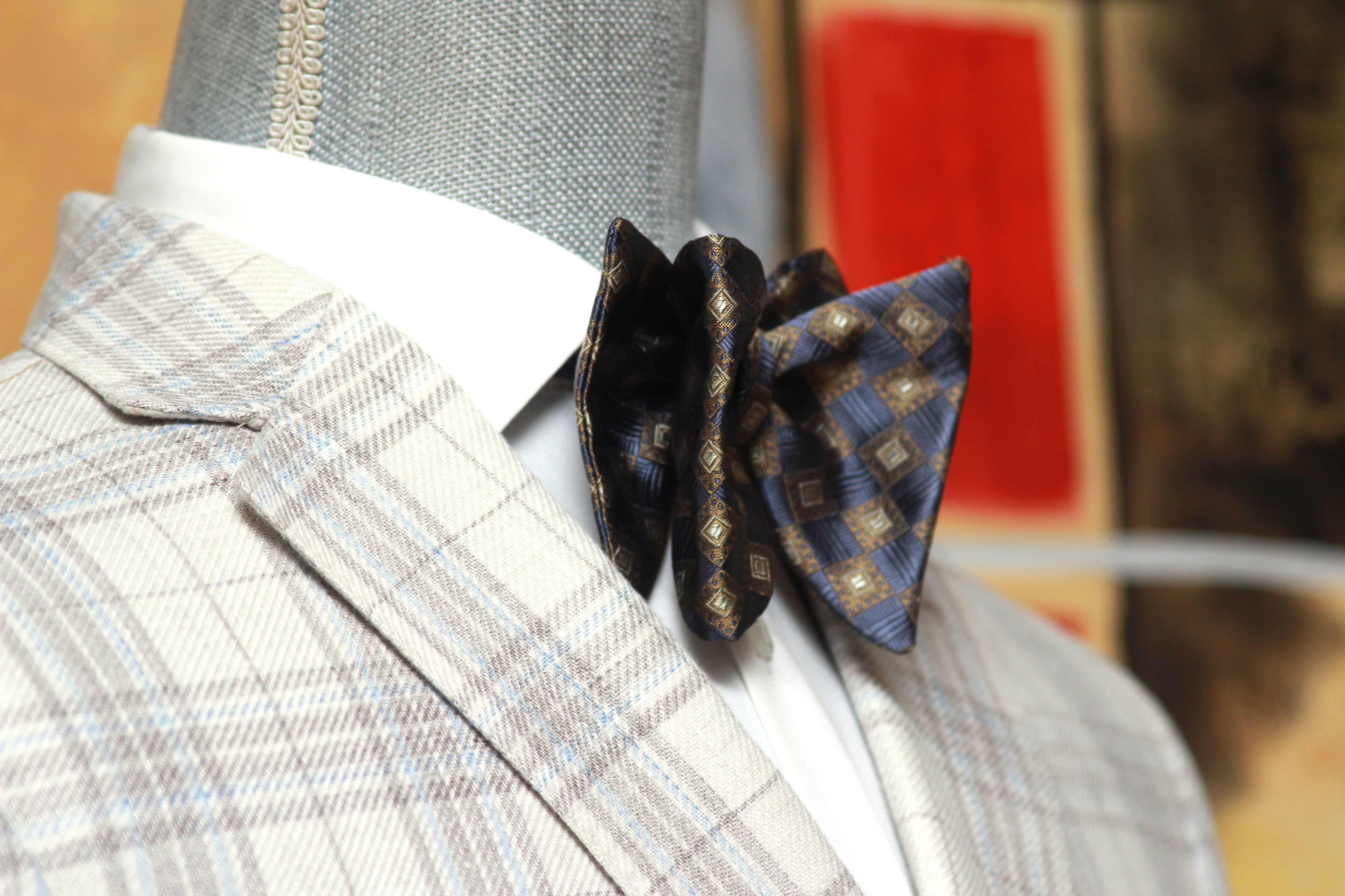 Large Silk Bow Tie