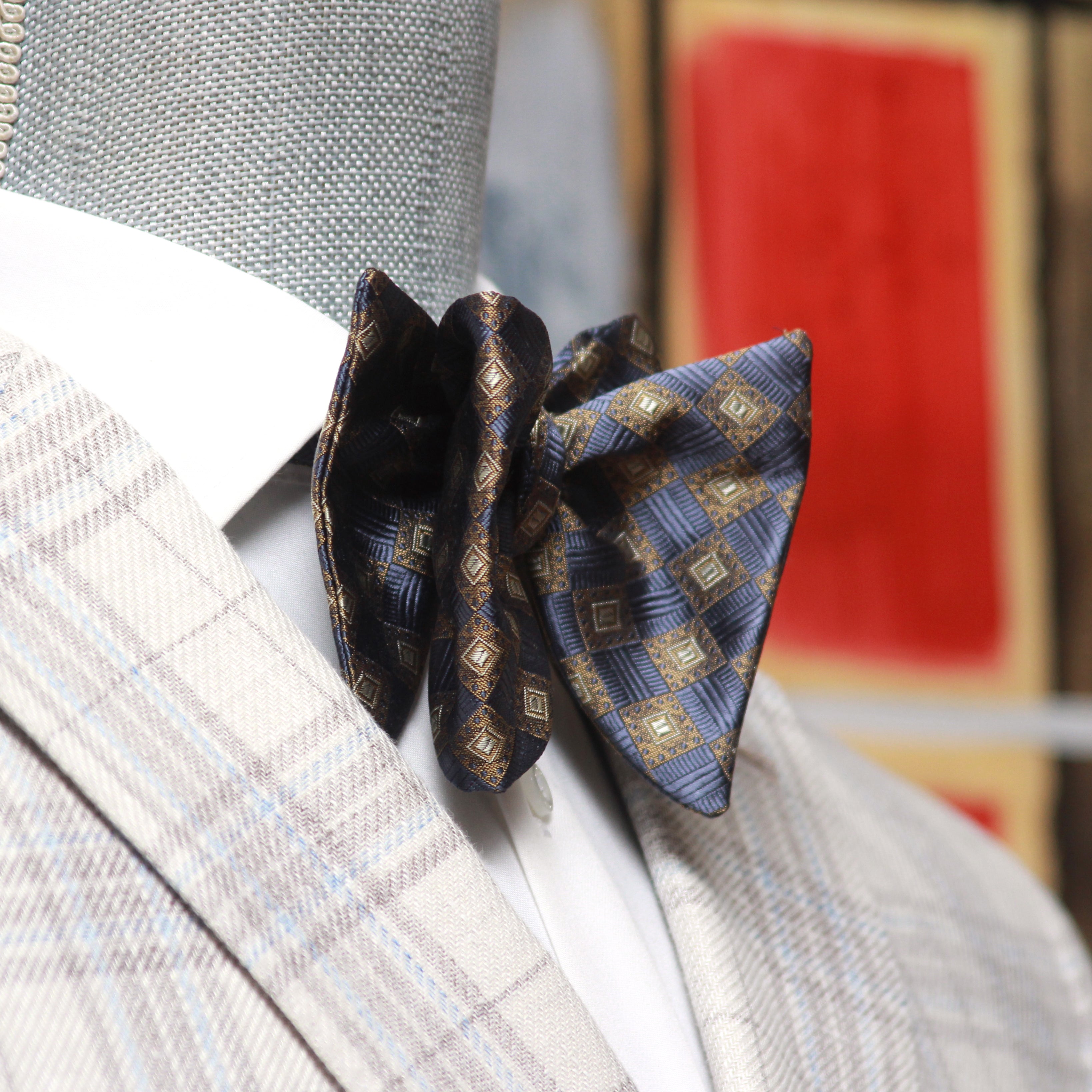 Large Silk Bow Tie