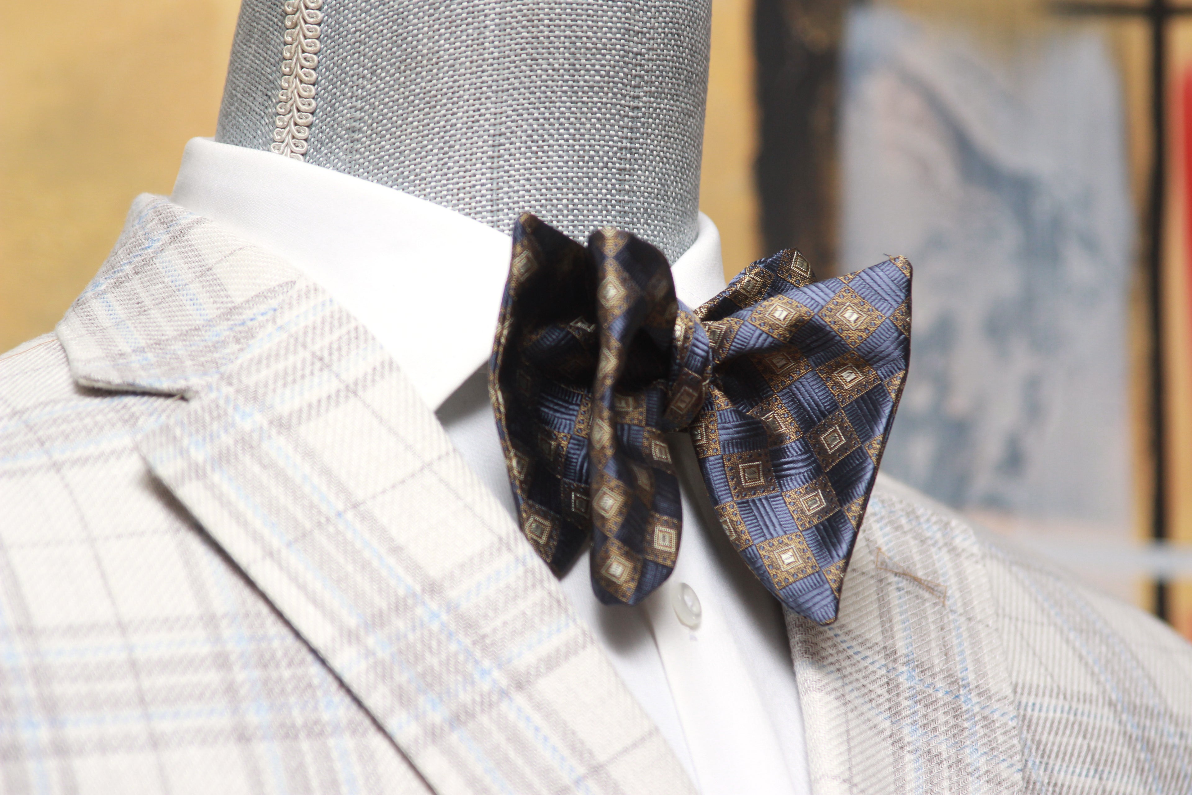 Large Silk Bow Tie