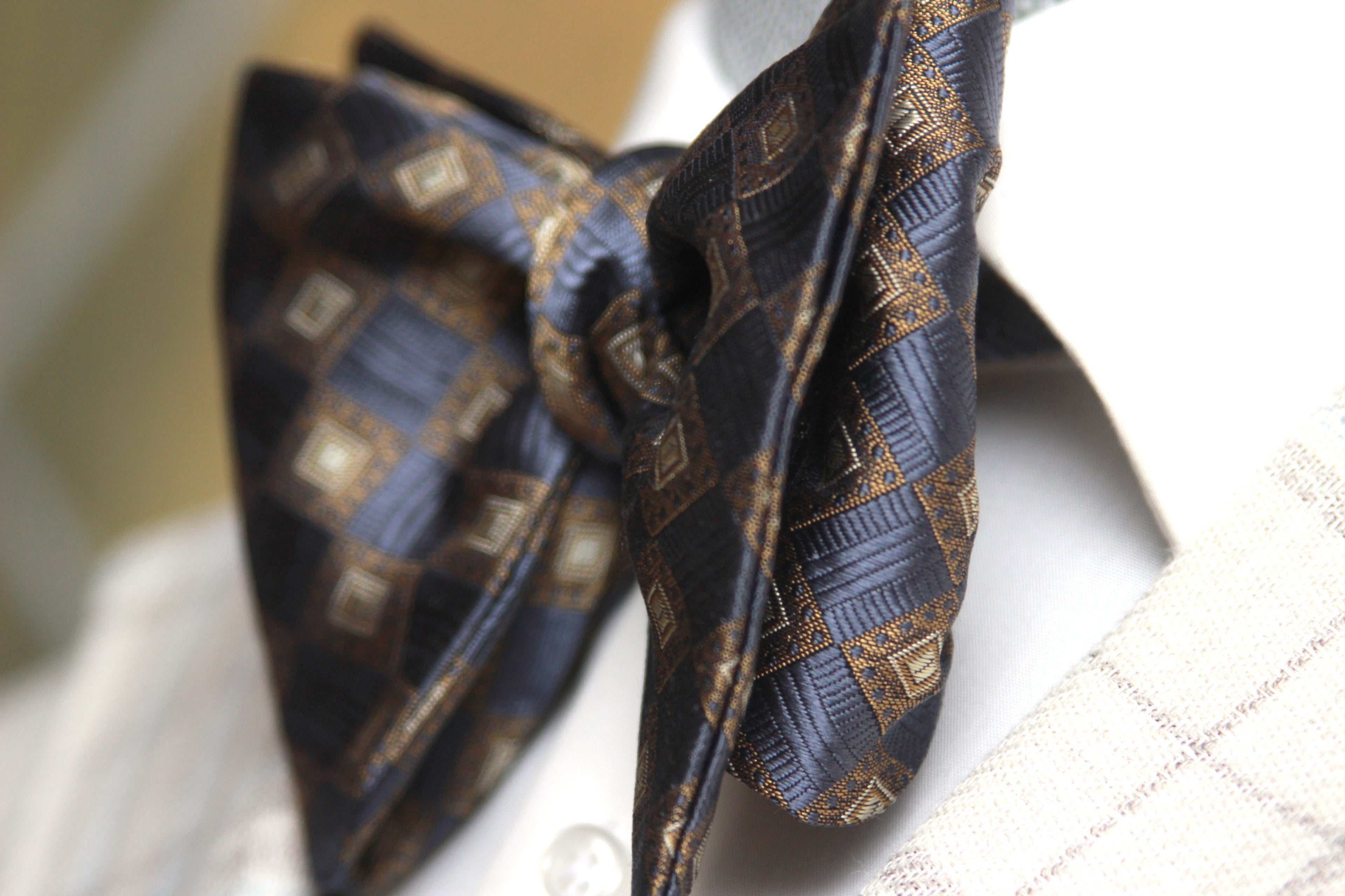 Large Silk Bow Tie