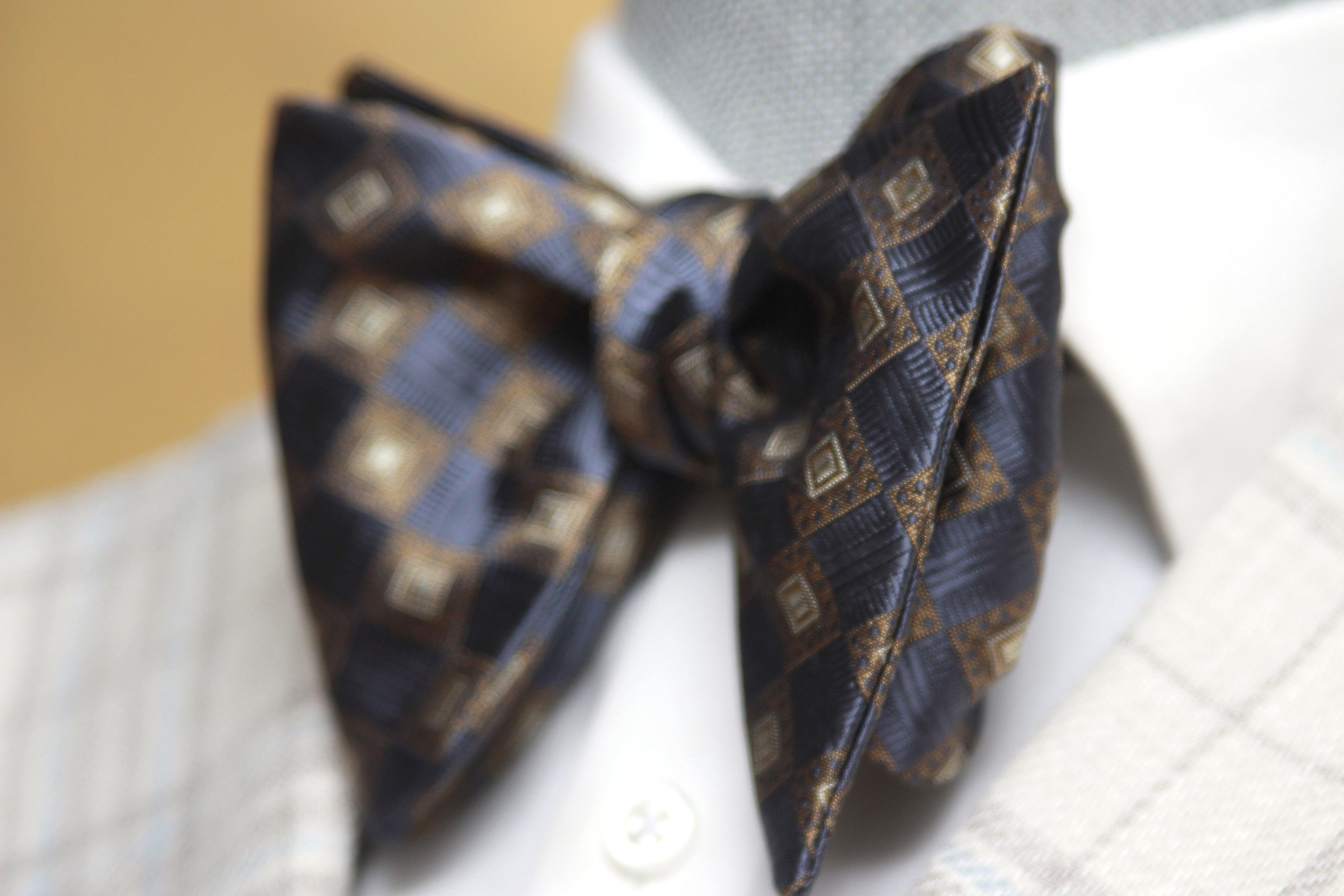 Large Silk Bow Tie