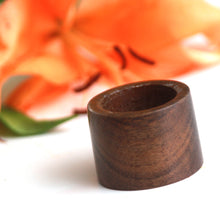 Load image into Gallery viewer, Wood Scarf ring
