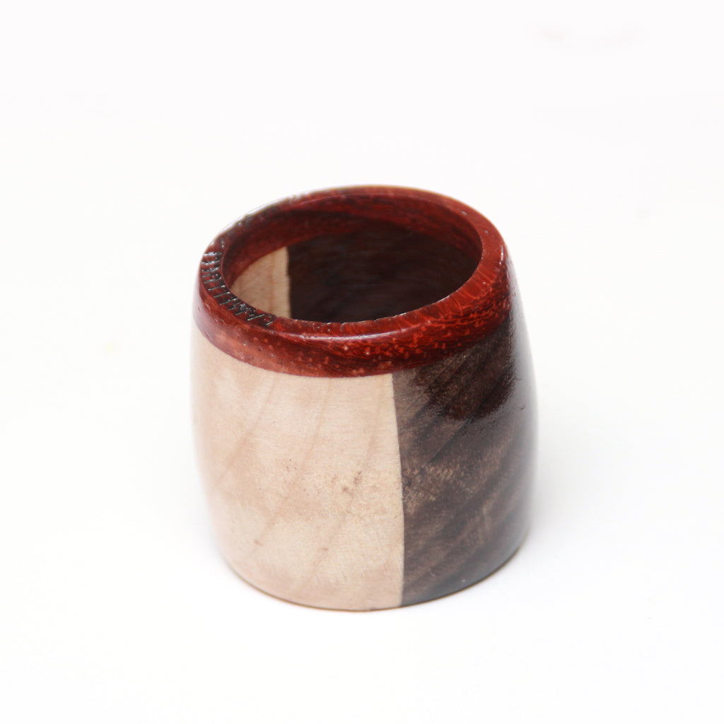 Wood Scarf ring