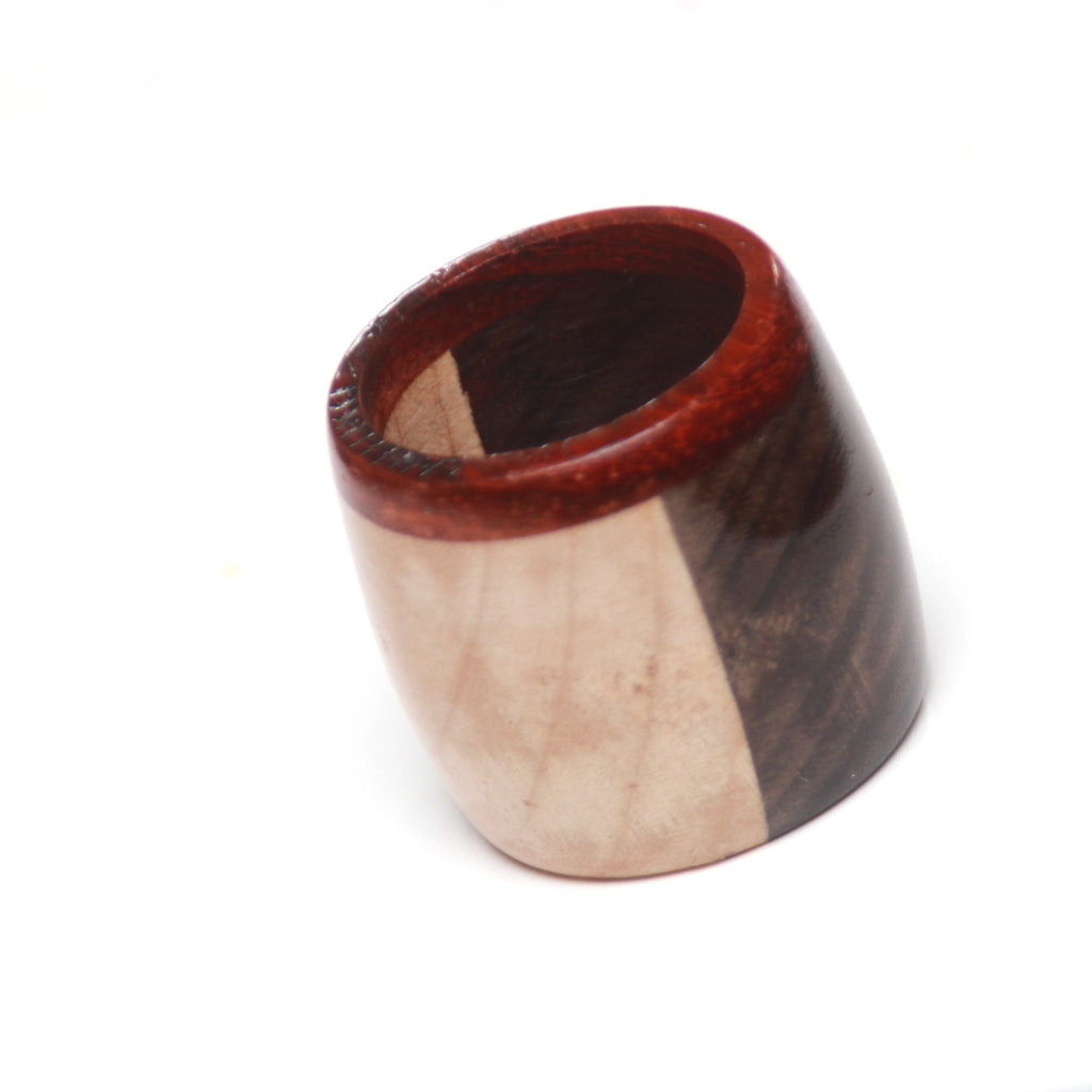 Wood Scarf ring