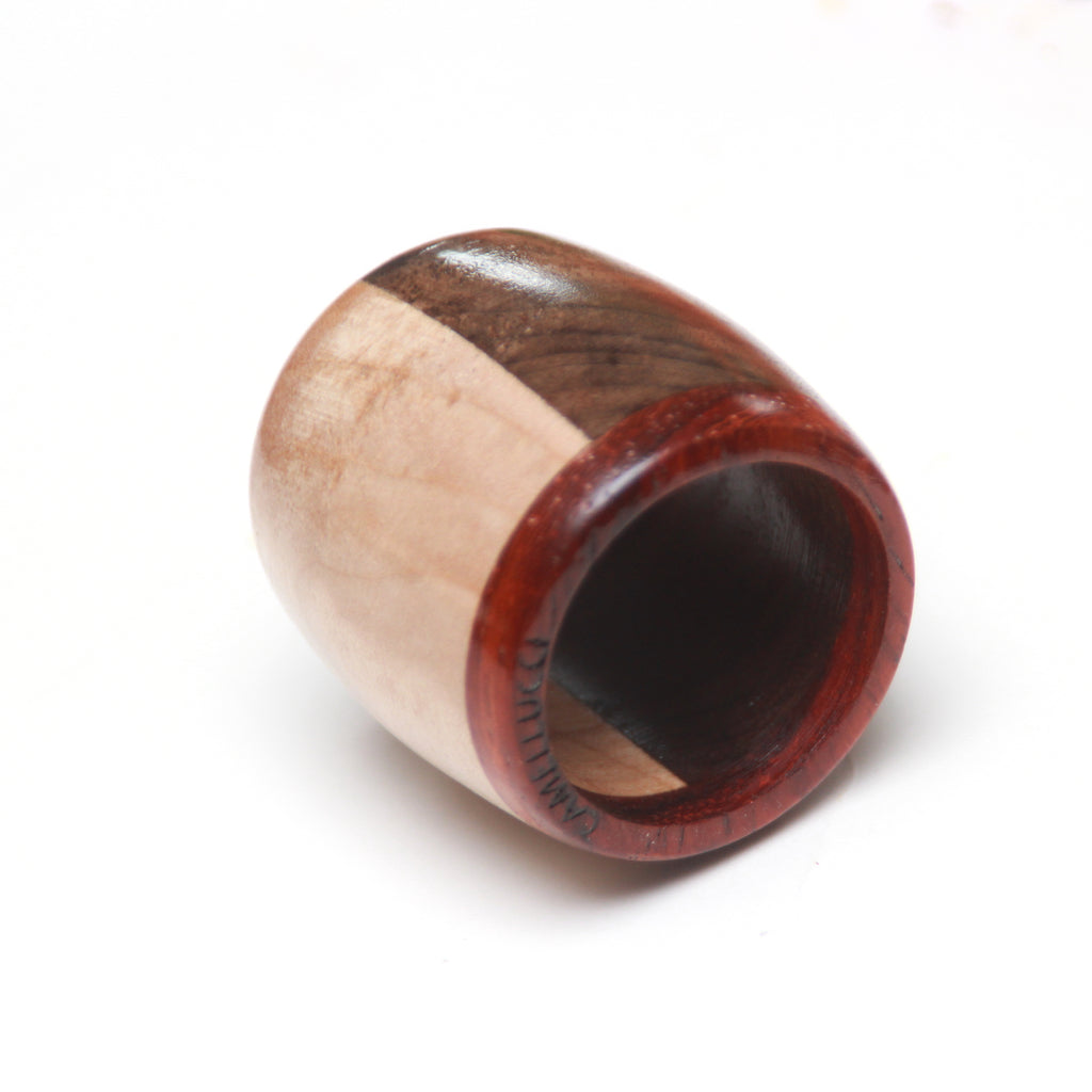 Wood Scarf ring