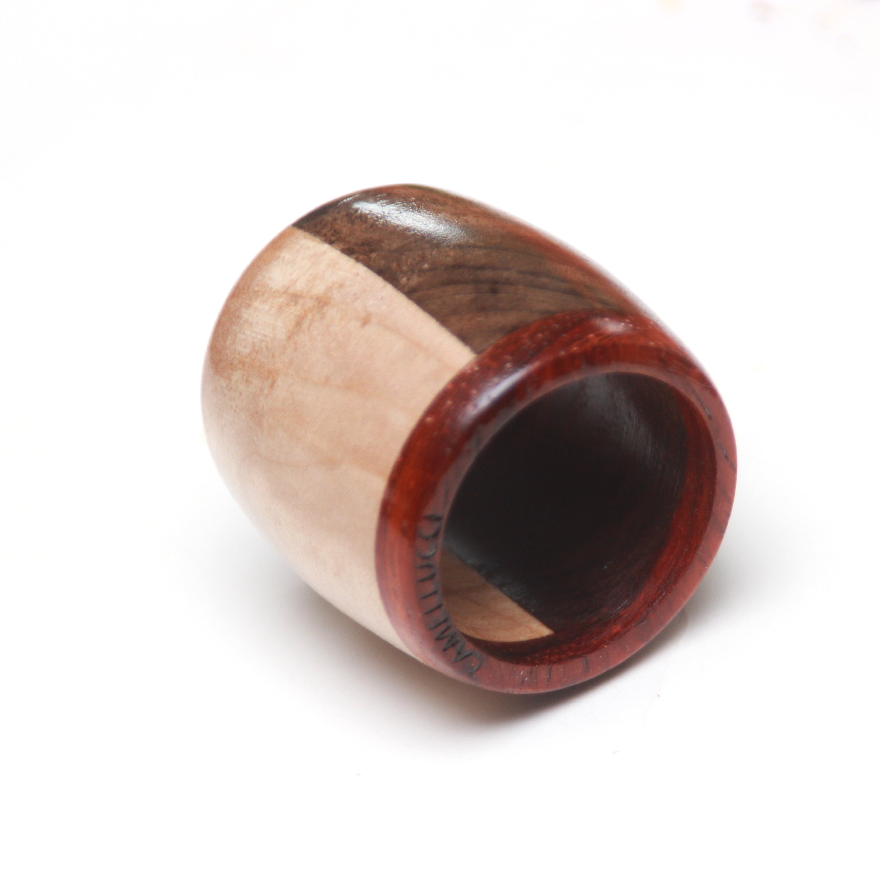 Wood Scarf ring