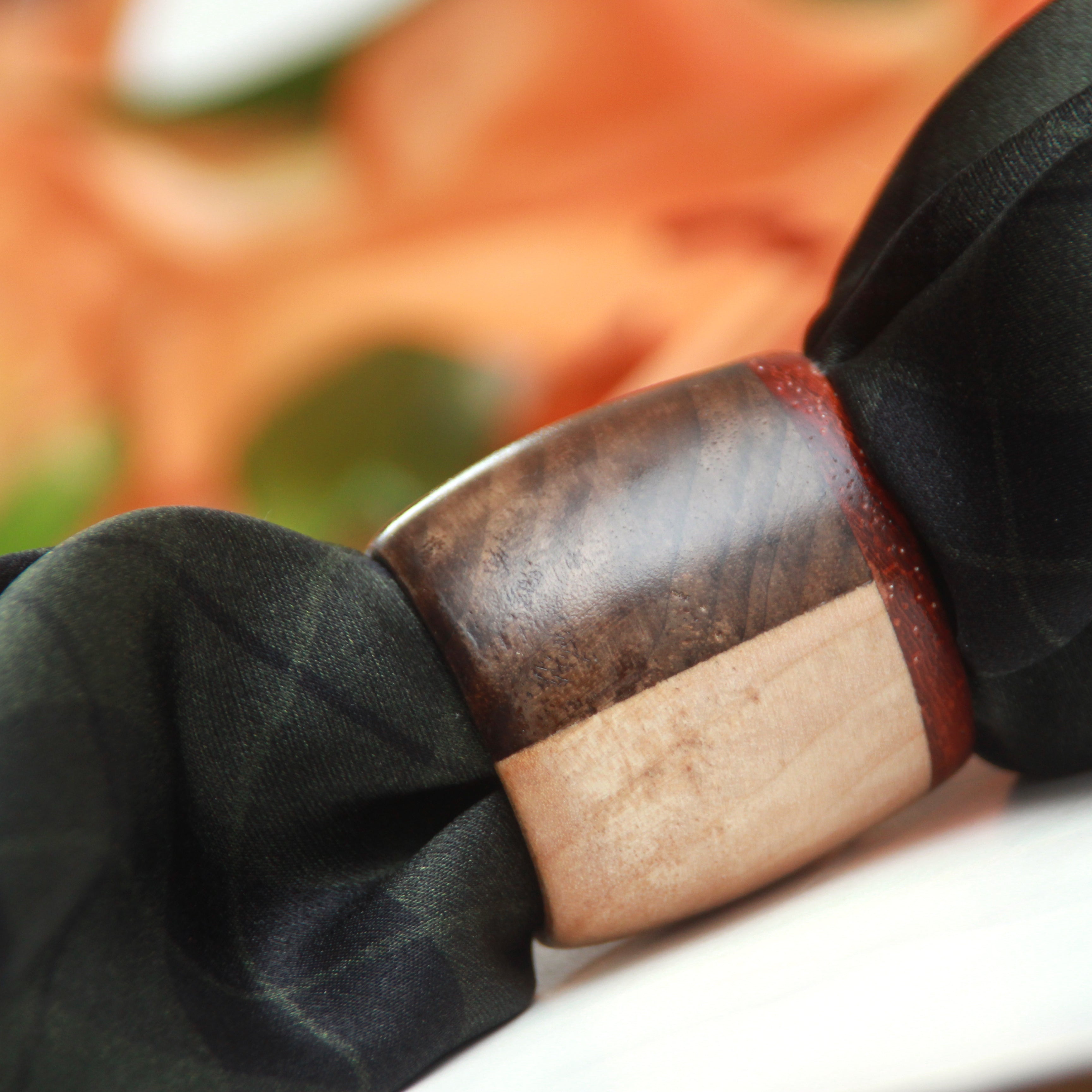 Wood Scarf ring