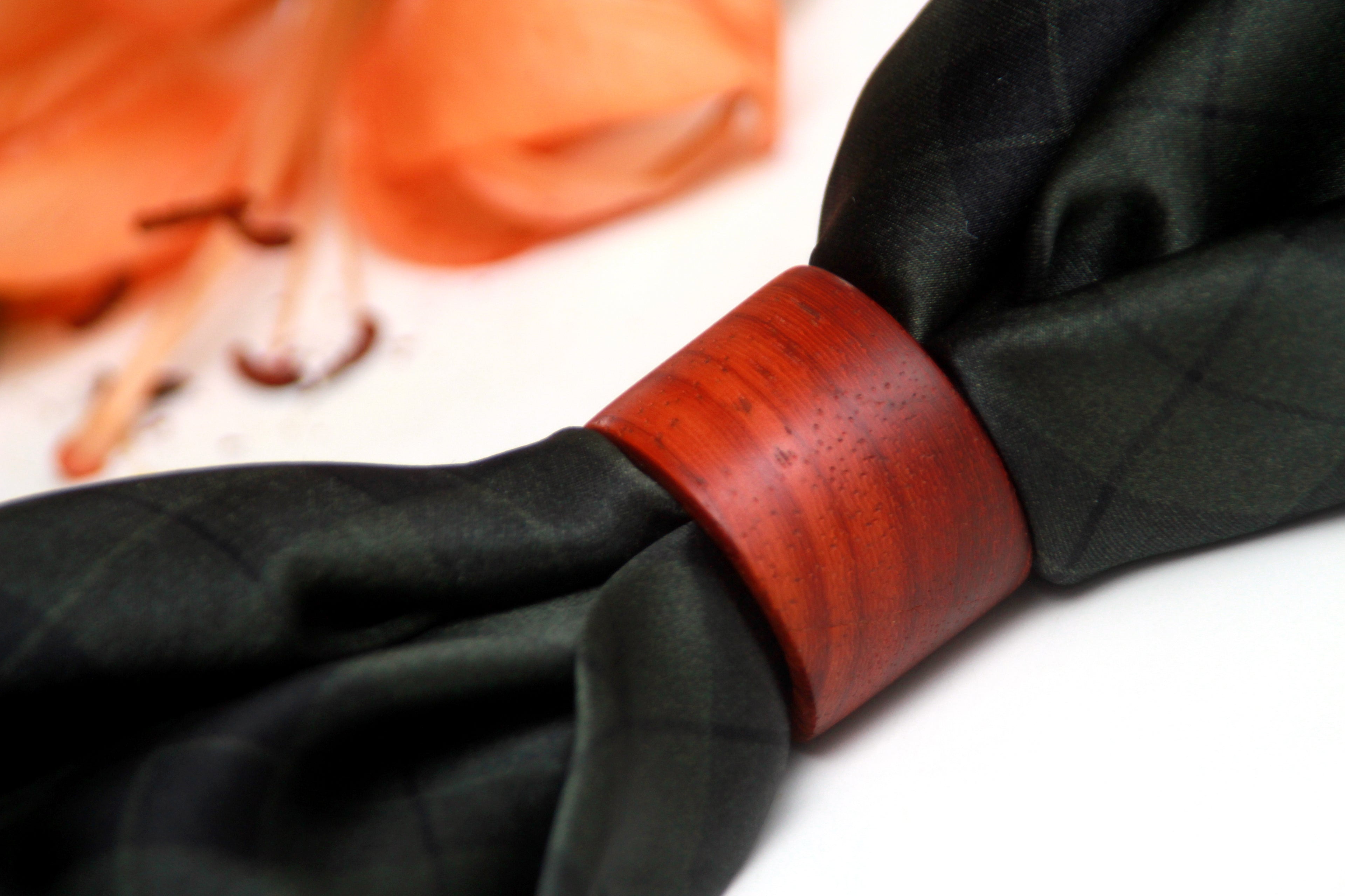 Wood Scarf ring