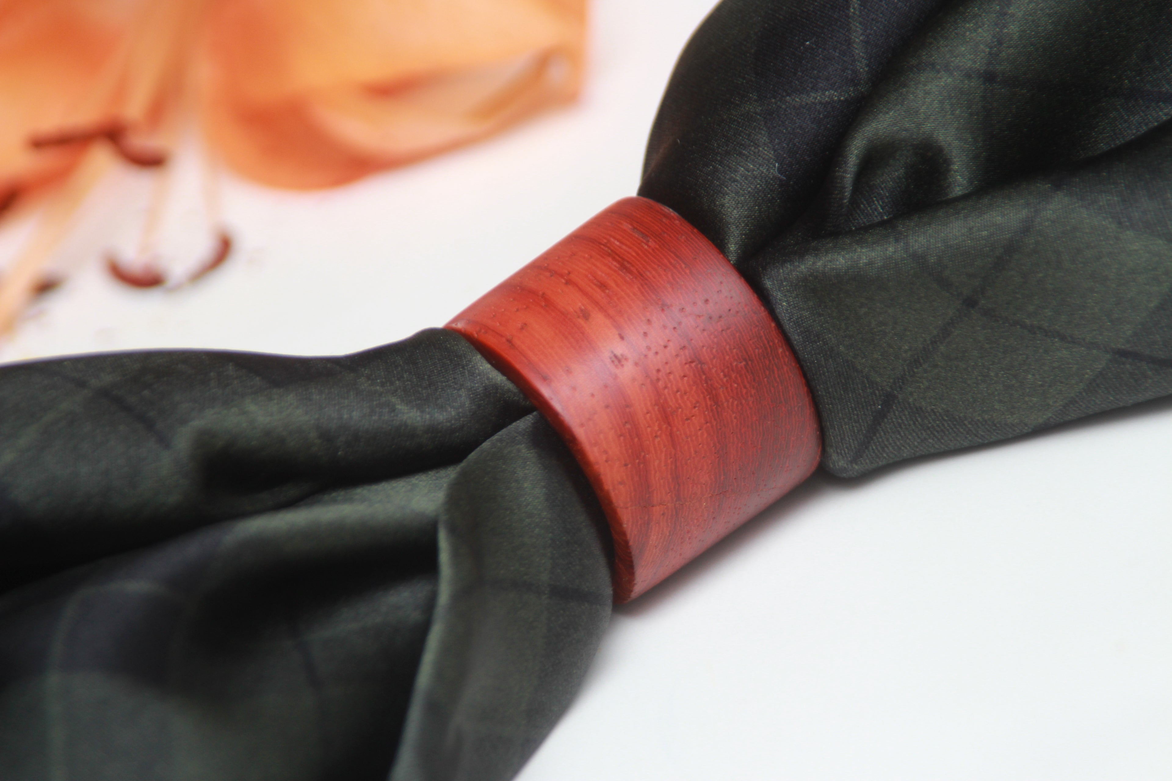 Wood Scarf ring