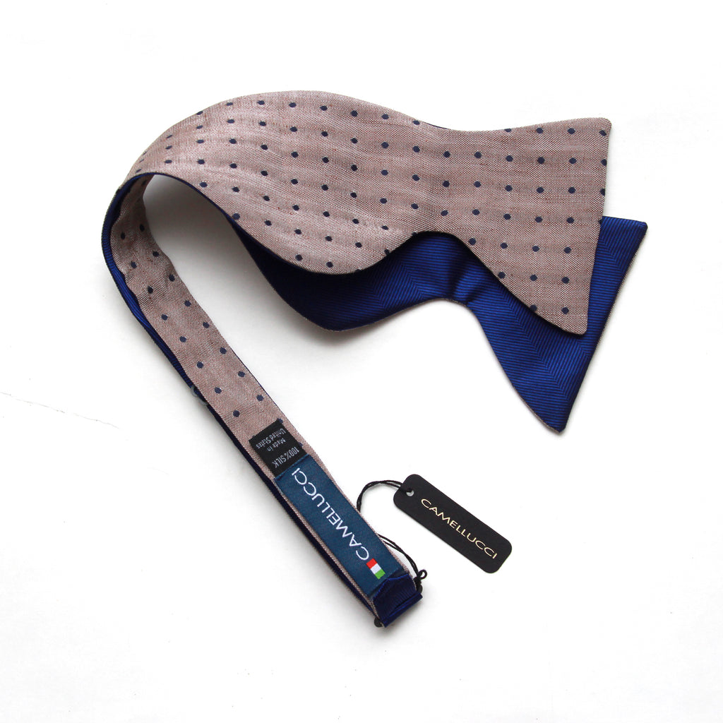 Men's Large Silk Bow Tie