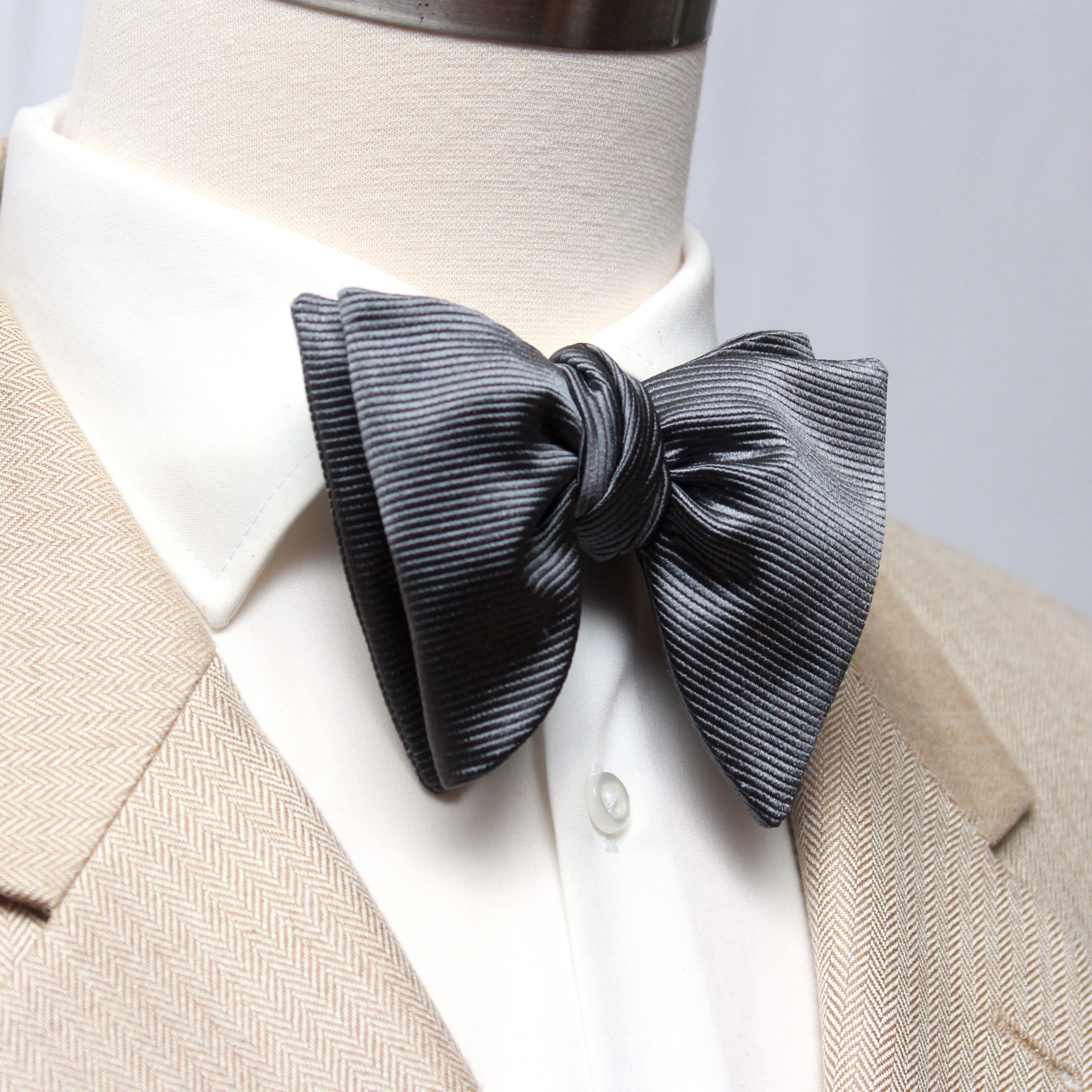Men's Large Silk Bow Tie