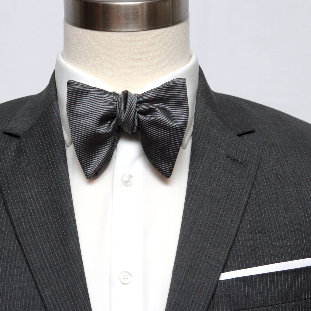Men's Large Silk Bow Tie