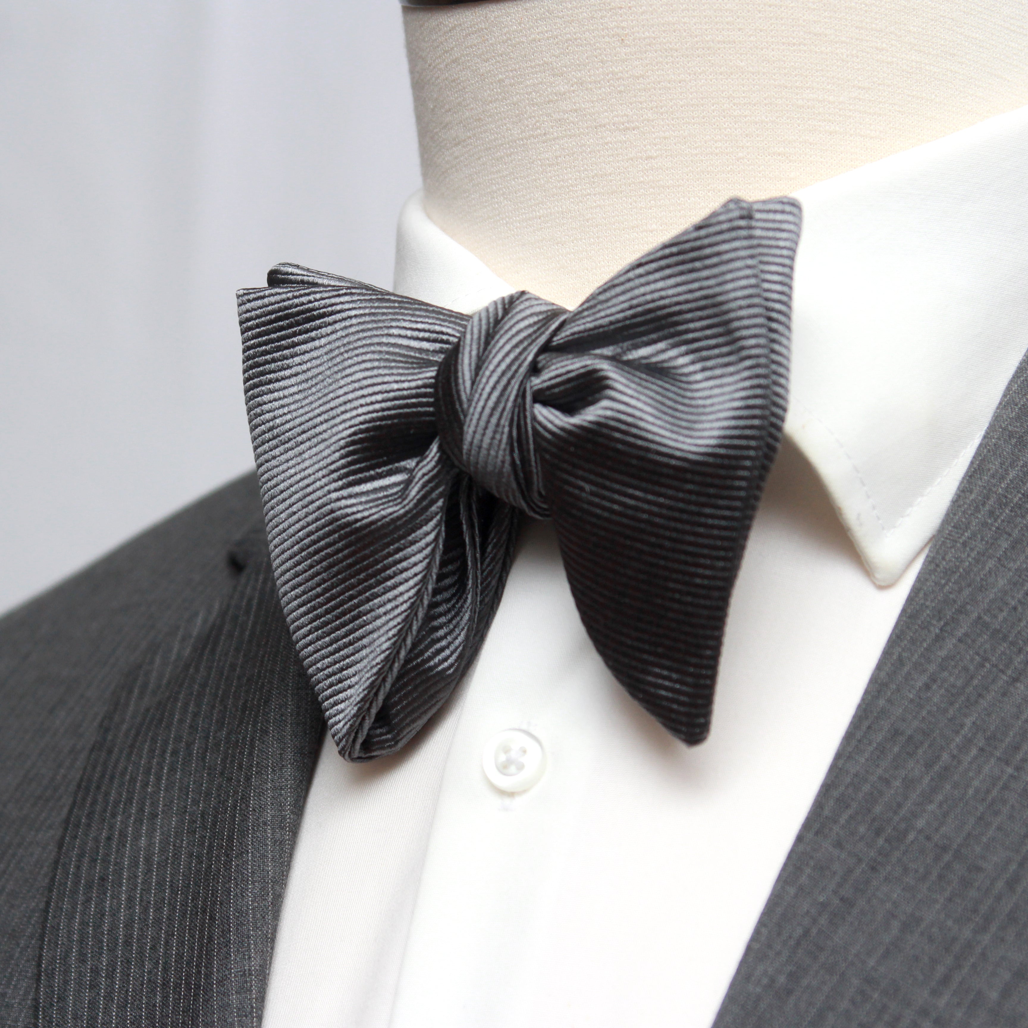 Men's Large Silk Bow Tie