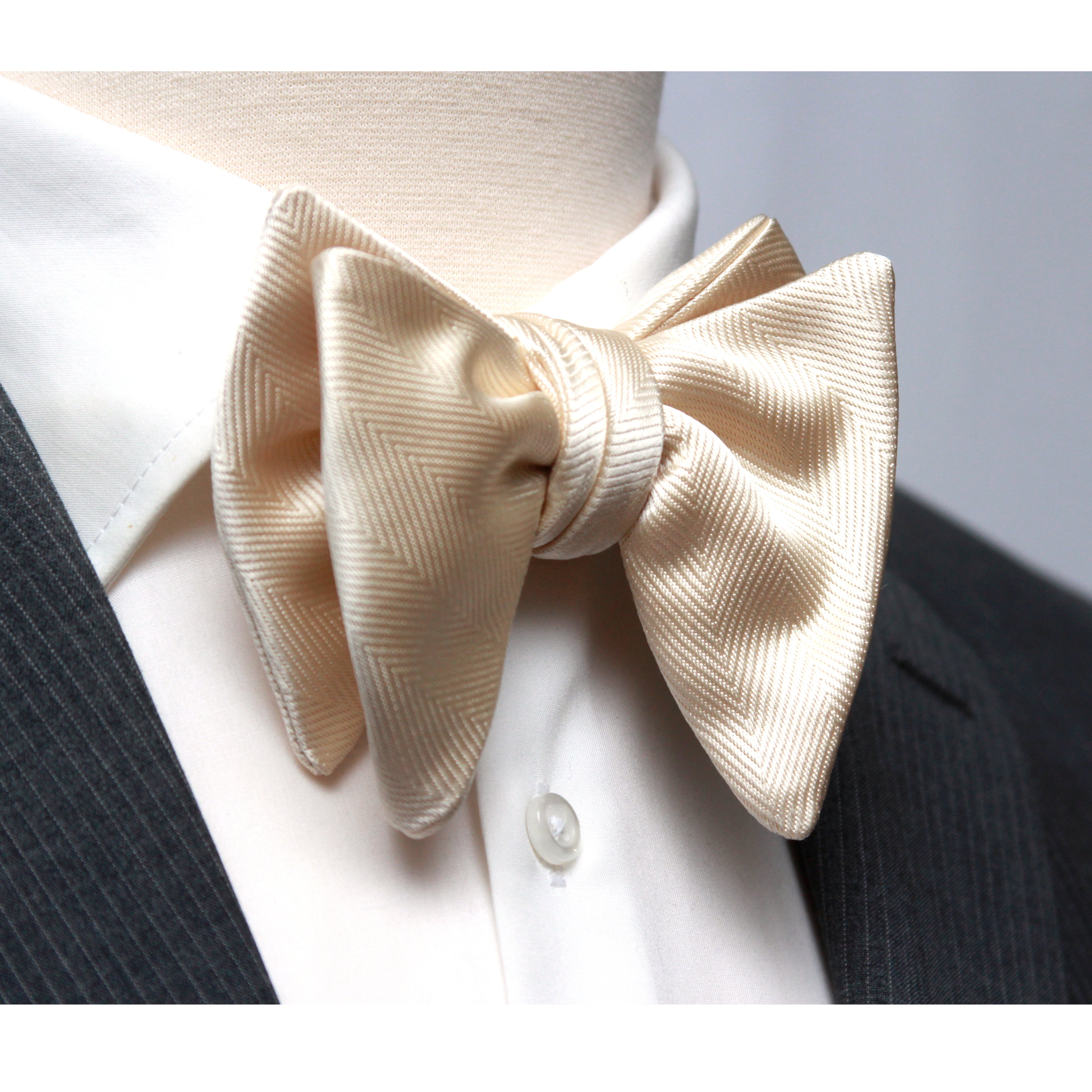 Men's Large Silk Bow Tie