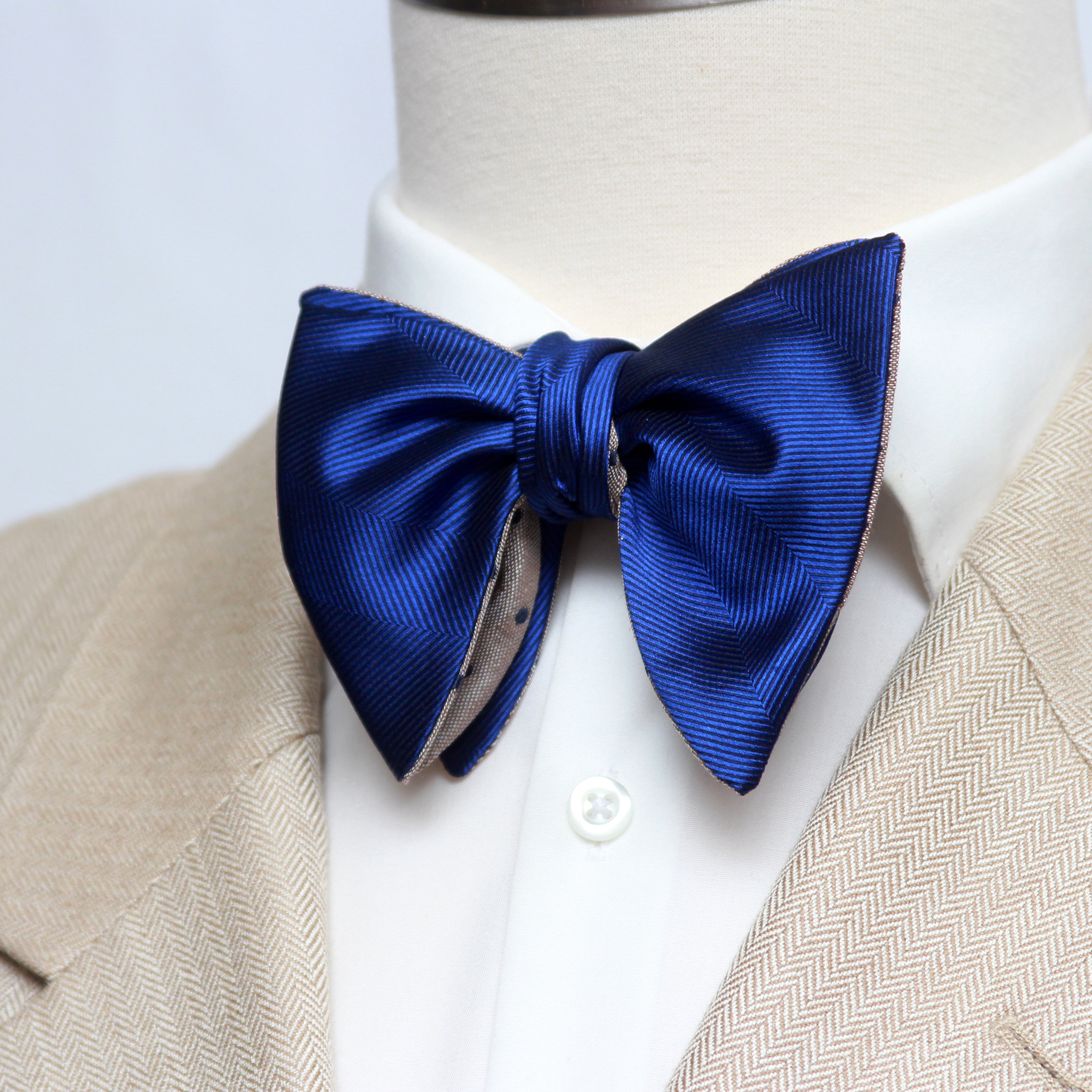 Men's Large Silk Bow Tie
