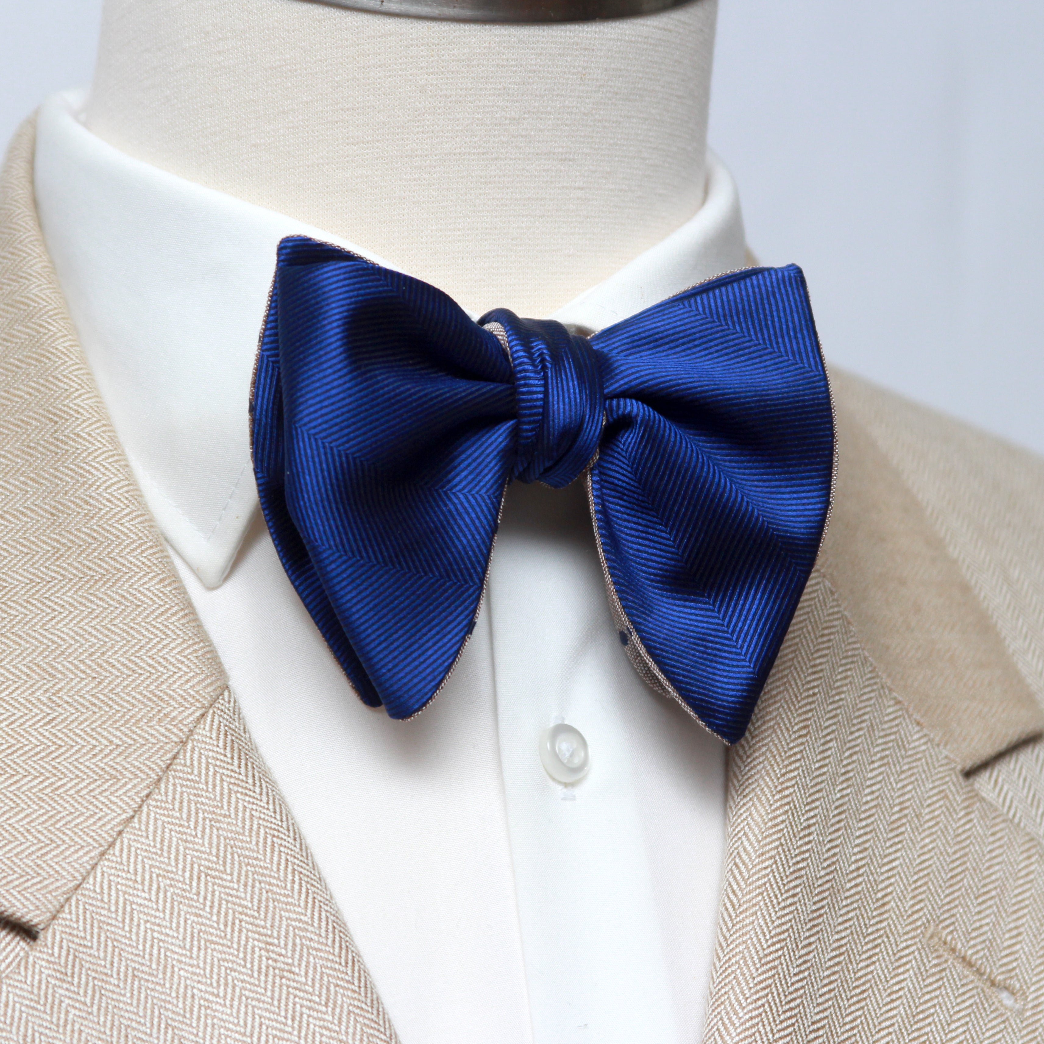 Men's Large Silk Bow Tie