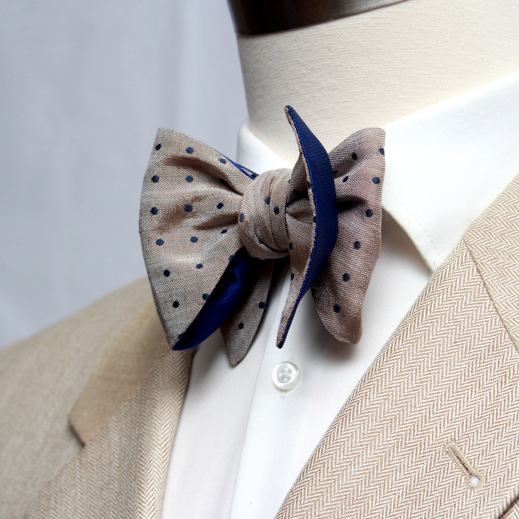 Men's Large Silk Bow Tie