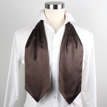 Load image into Gallery viewer, Silk Cravat Ascot Olive Green
