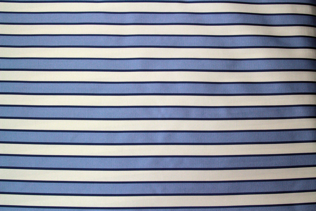 Woven Striped Silk Fabric Piece 27" x 36"