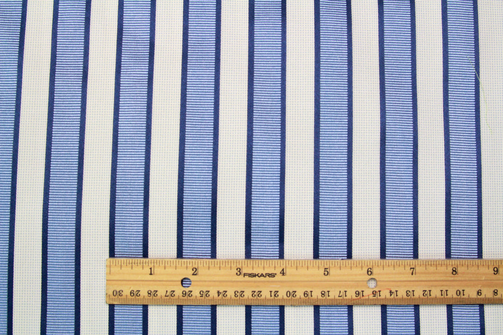 Woven Striped Silk Fabric Piece 27" x 36"