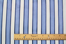 Load image into Gallery viewer, Woven Striped Silk Fabric Piece 27&quot; x 36&quot;
