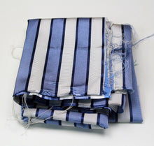 Load image into Gallery viewer, Woven Striped Silk Fabric Piece 27&quot; x 36&quot;
