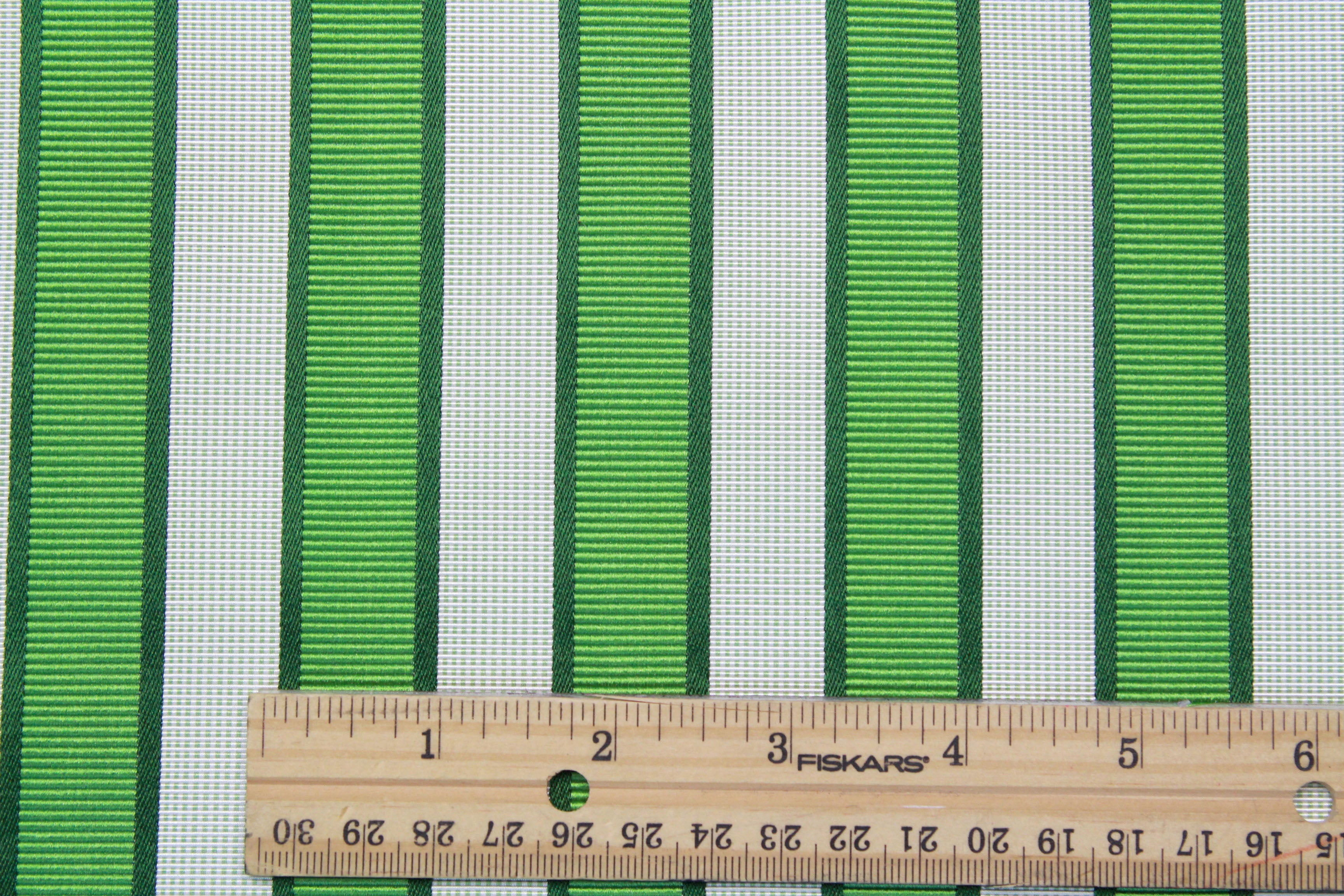 Woven Striped Silk Fabric Piece 27" x 36"