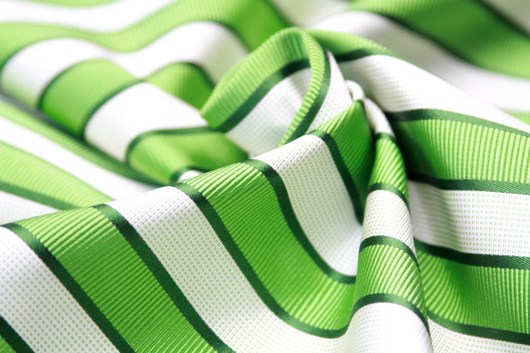 Woven Striped Silk Fabric Piece 27