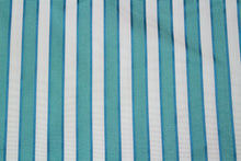 Load image into Gallery viewer, 100%silk Woven Striped Silk Fabric Piece 27&quot; x 36&quot;
