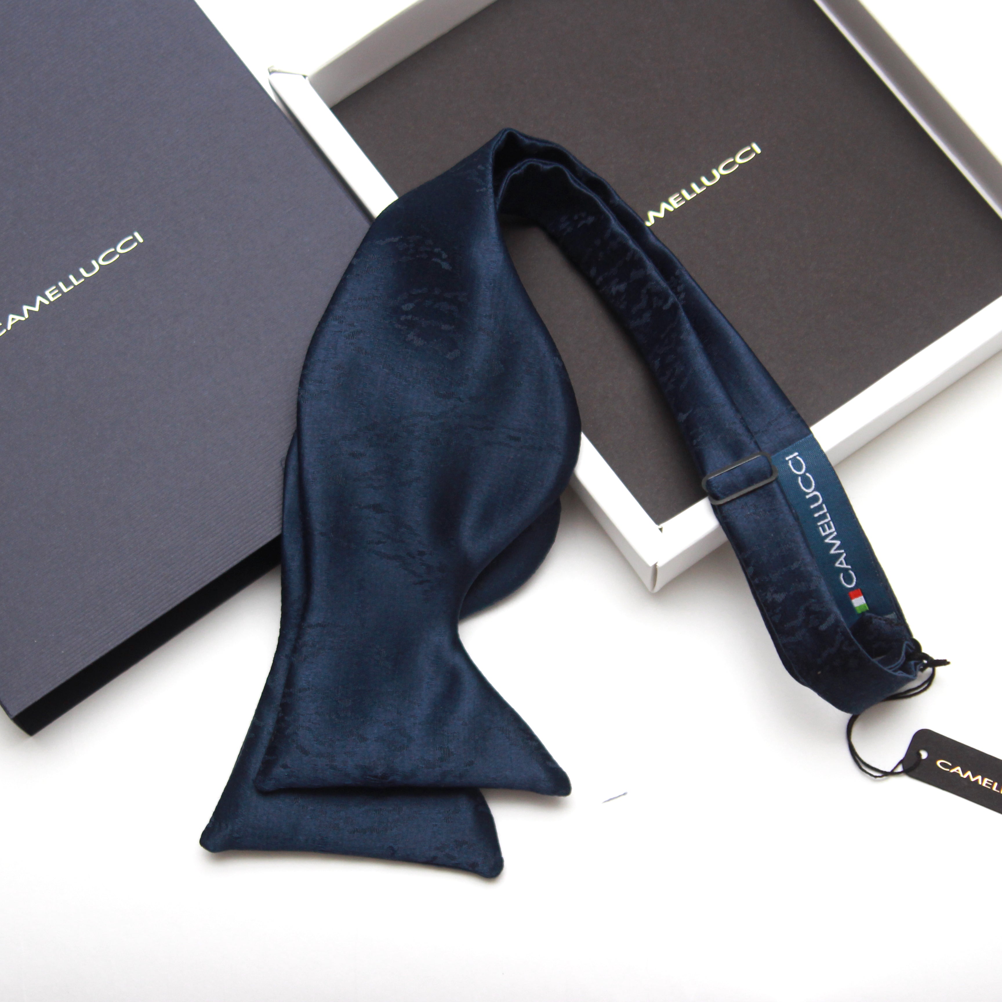 Men's Large Silk Bow Tie