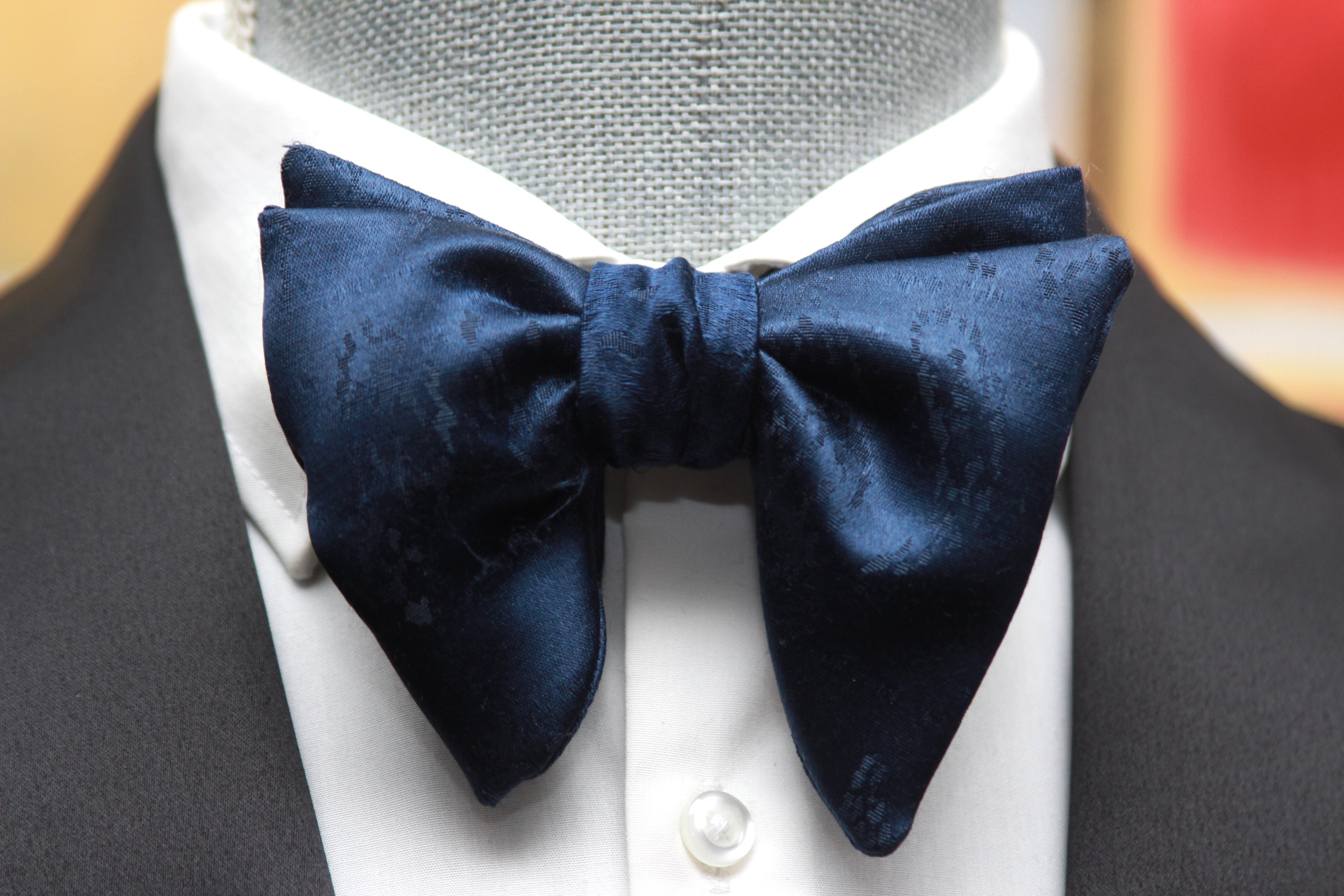 Men's Large Silk Bow Tie