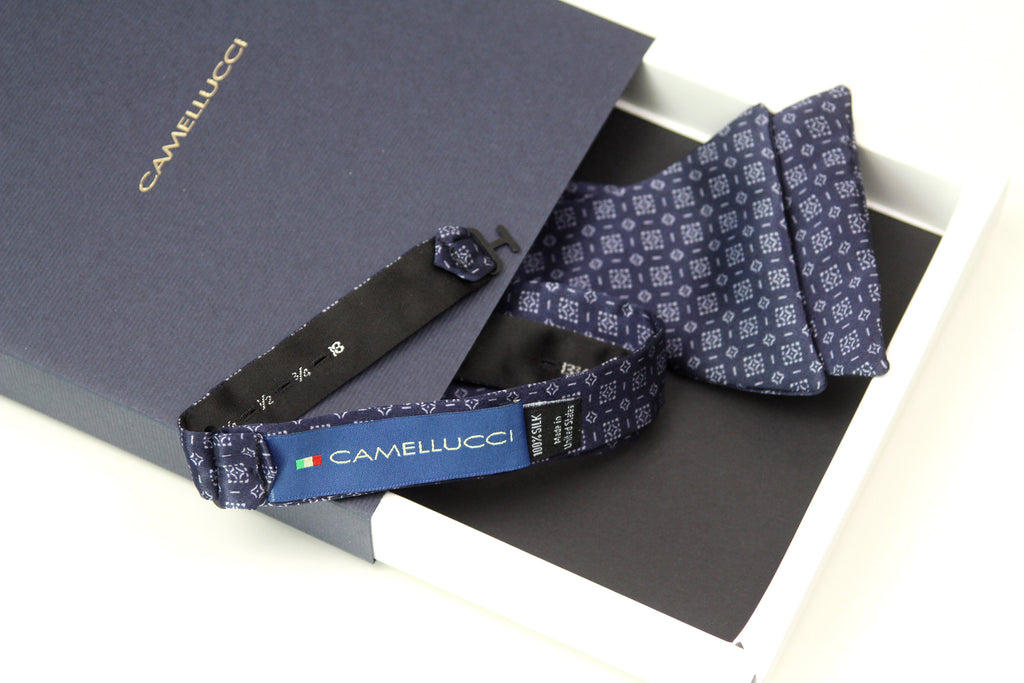Men's Large Silk Bow Tie