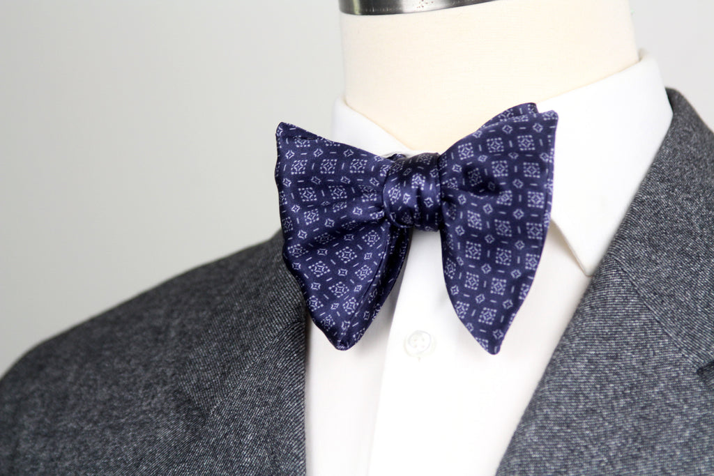 Men's Large Silk Bow Tie