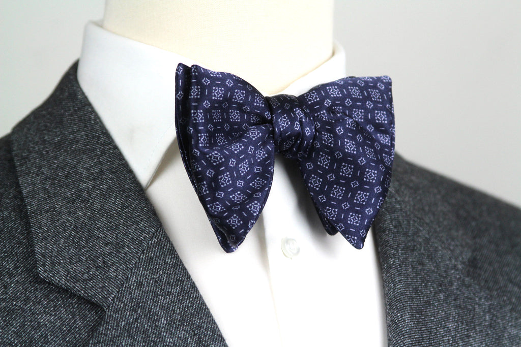 Men's Large Silk Bow Tie