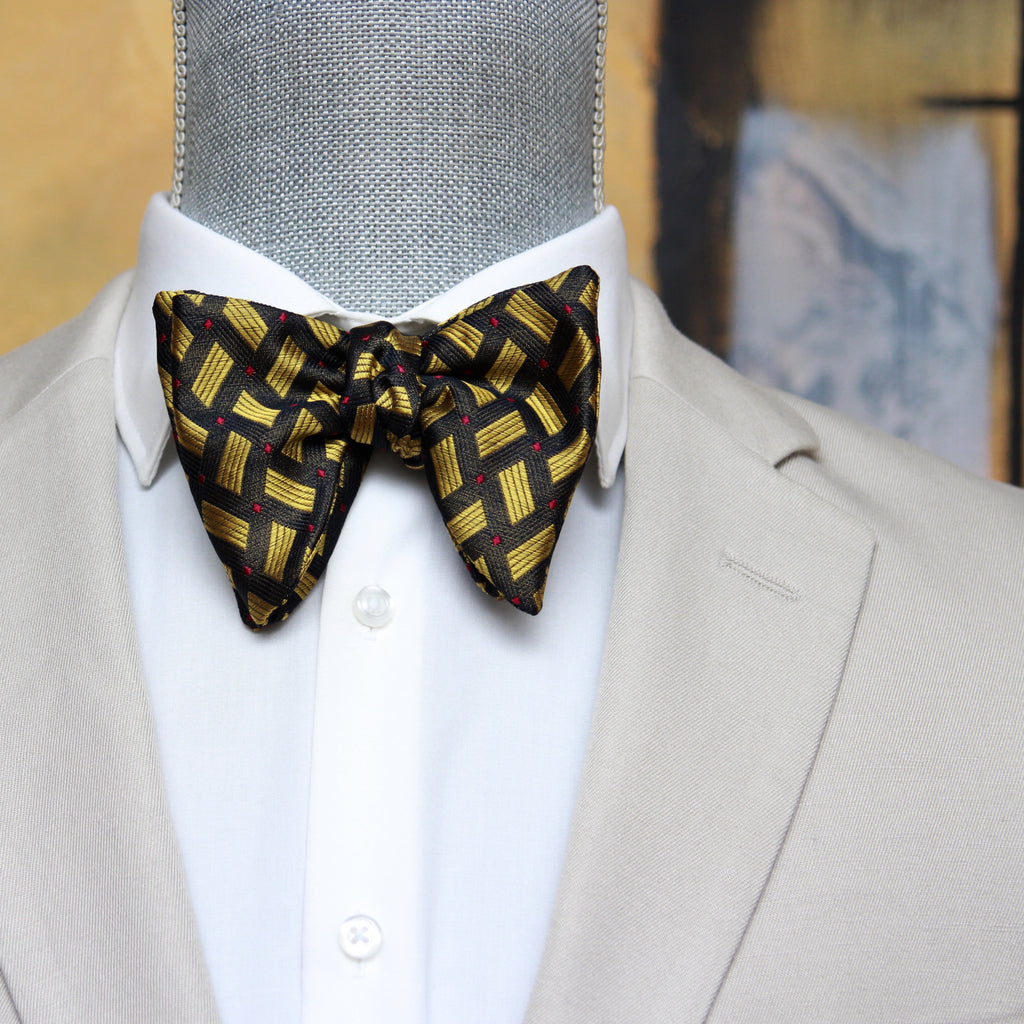 Big Butterfly Silk Bow Tie