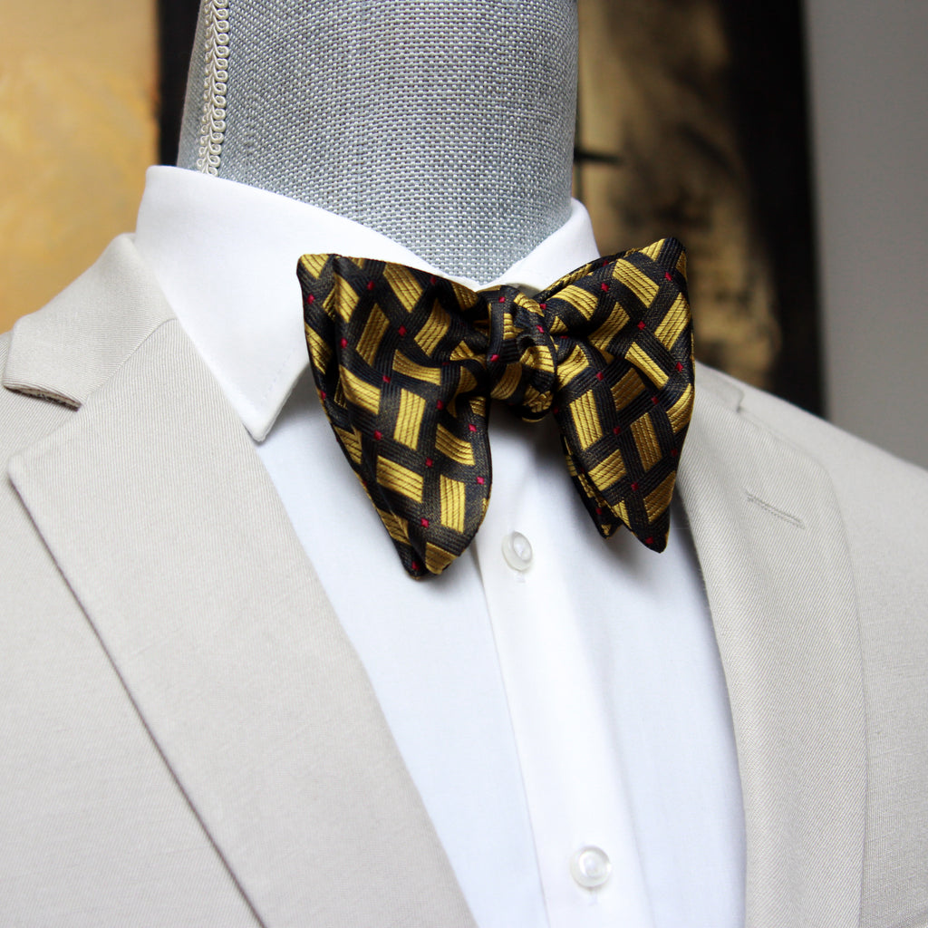 Big Butterfly Silk Bow Tie