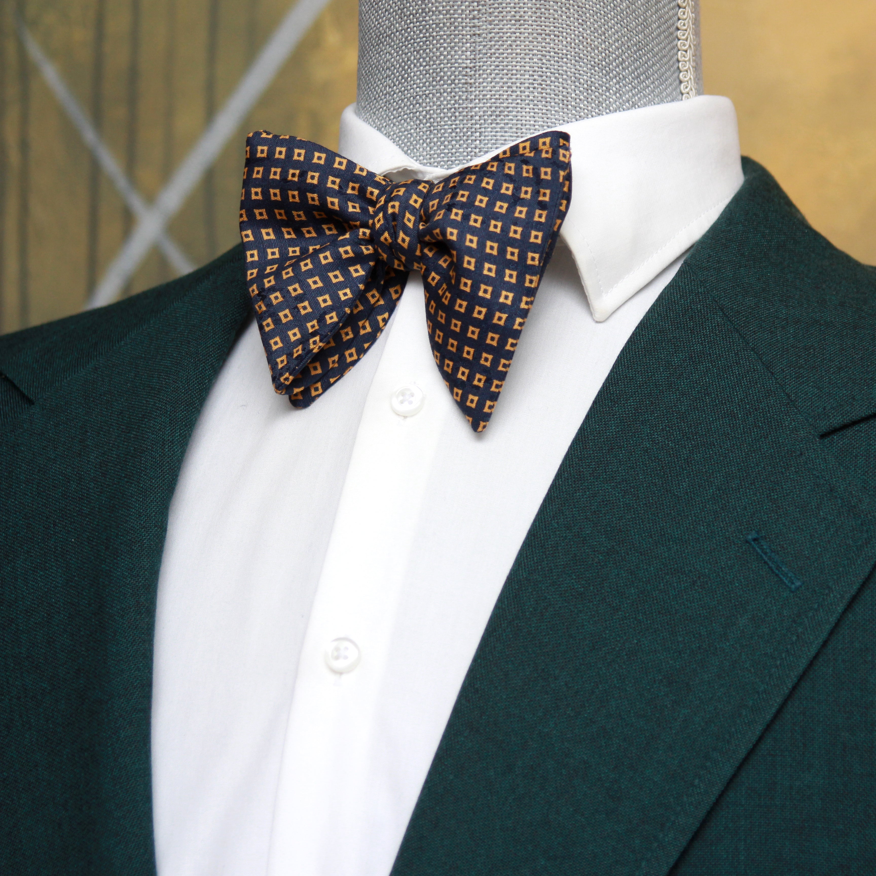 Men's Large Silk Bow Tie