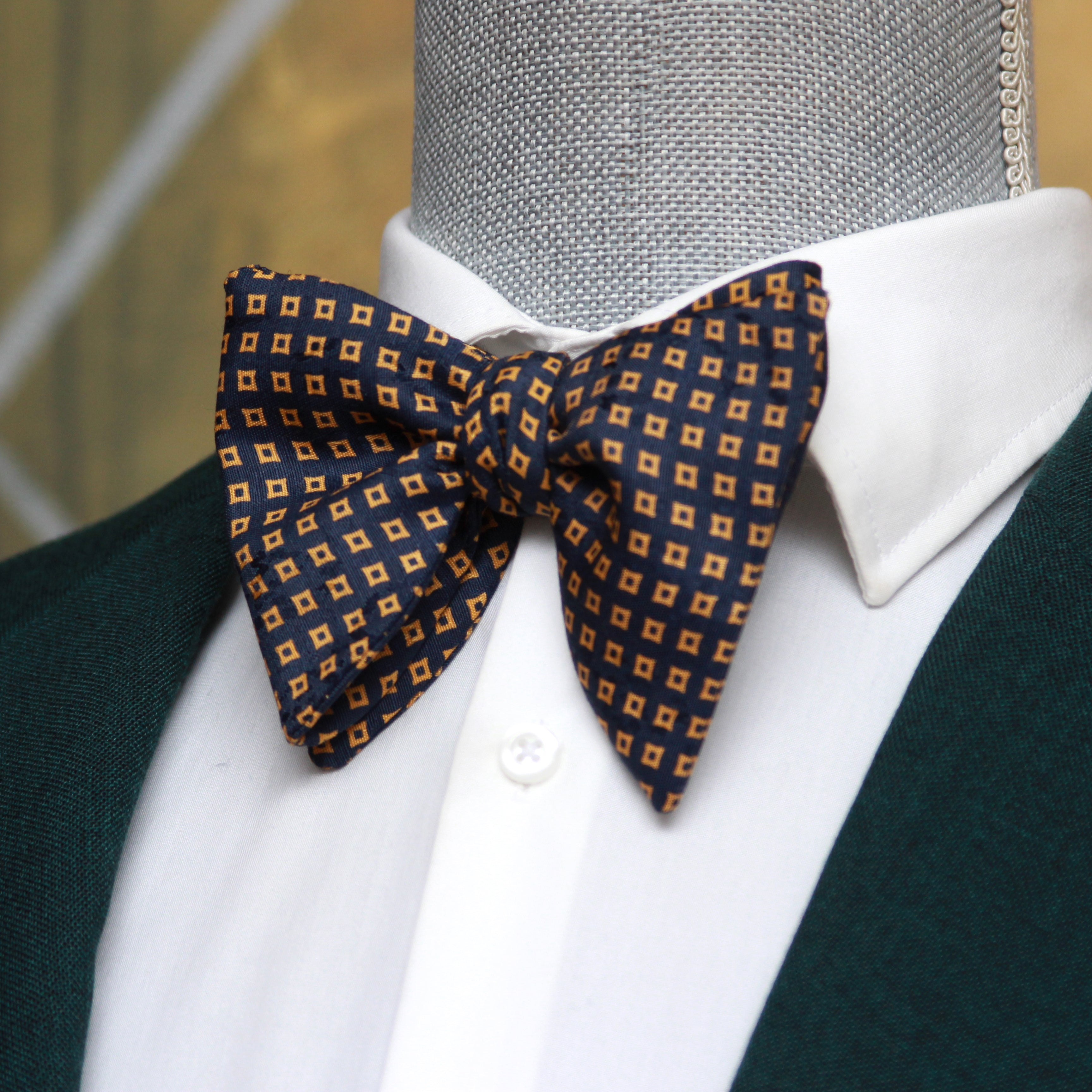 Men's Large Silk Bow Tie