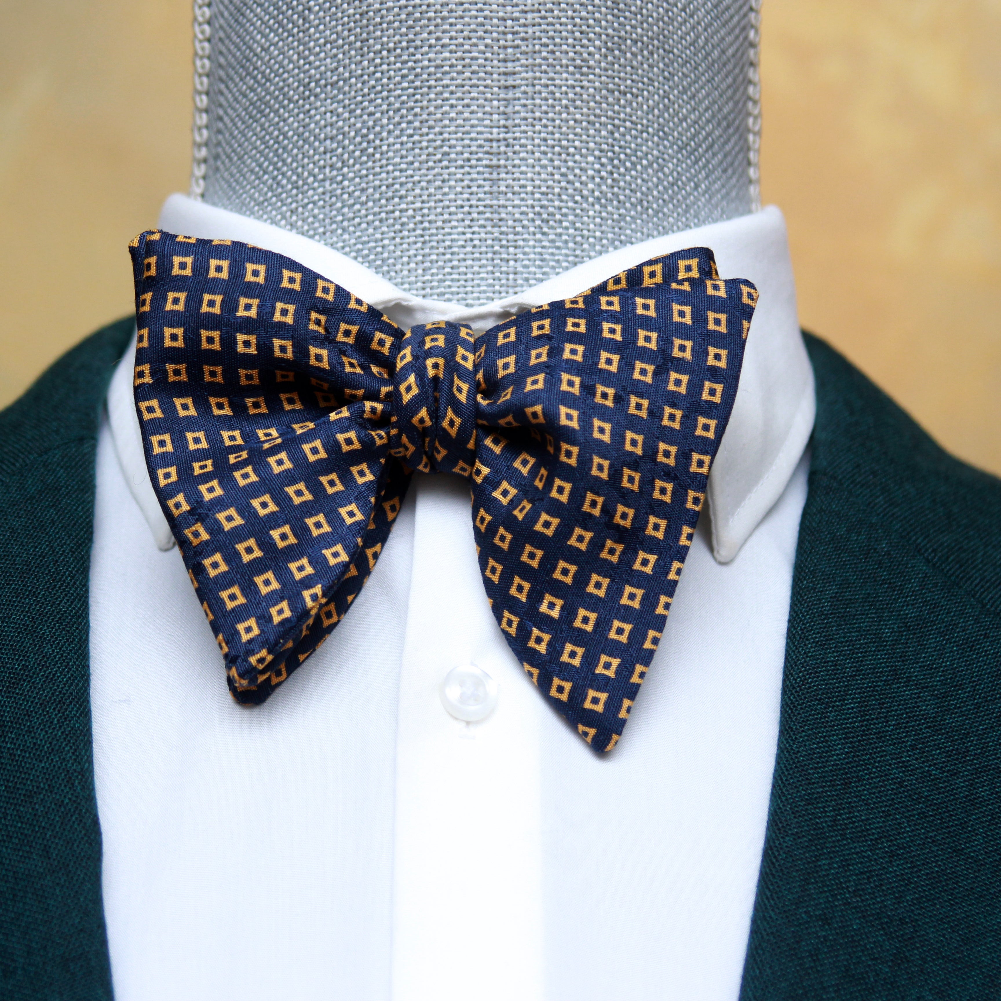 Men's Large Silk Bow Tie
