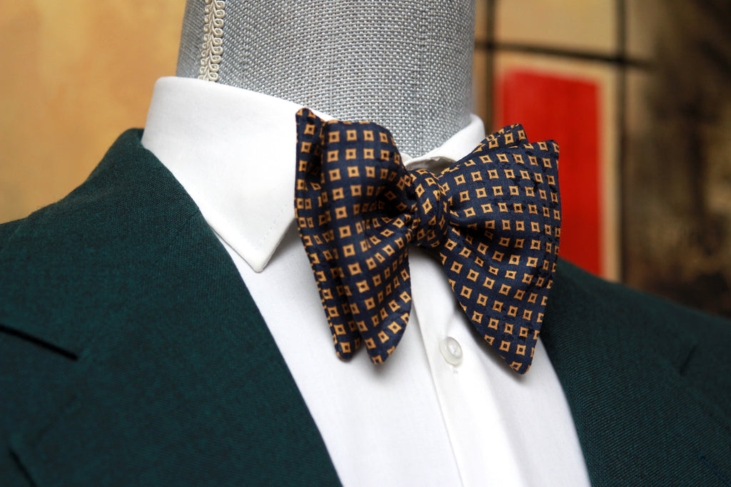 Men's Large Silk Bow Tie